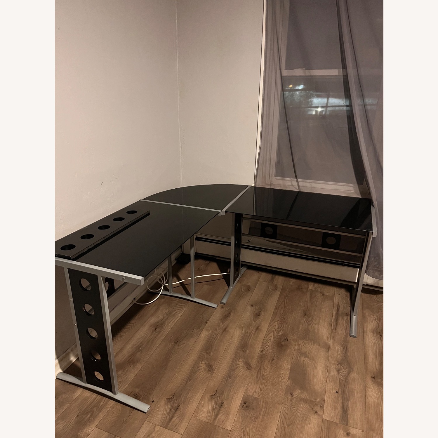 Keizer 3-piece L-shape Office Desk - image-5