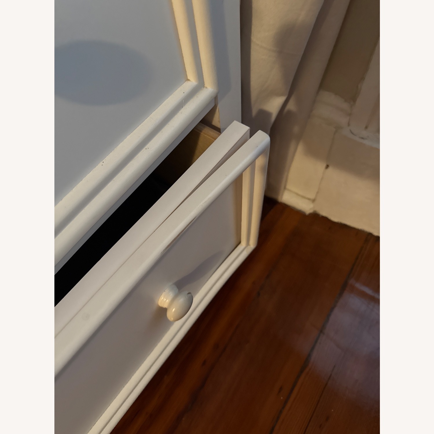 White Stanley Furniture Chest - image-3