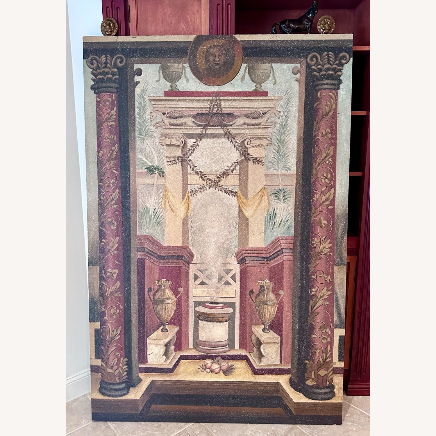 Vintage Greco-Roman Style Mural - image-2