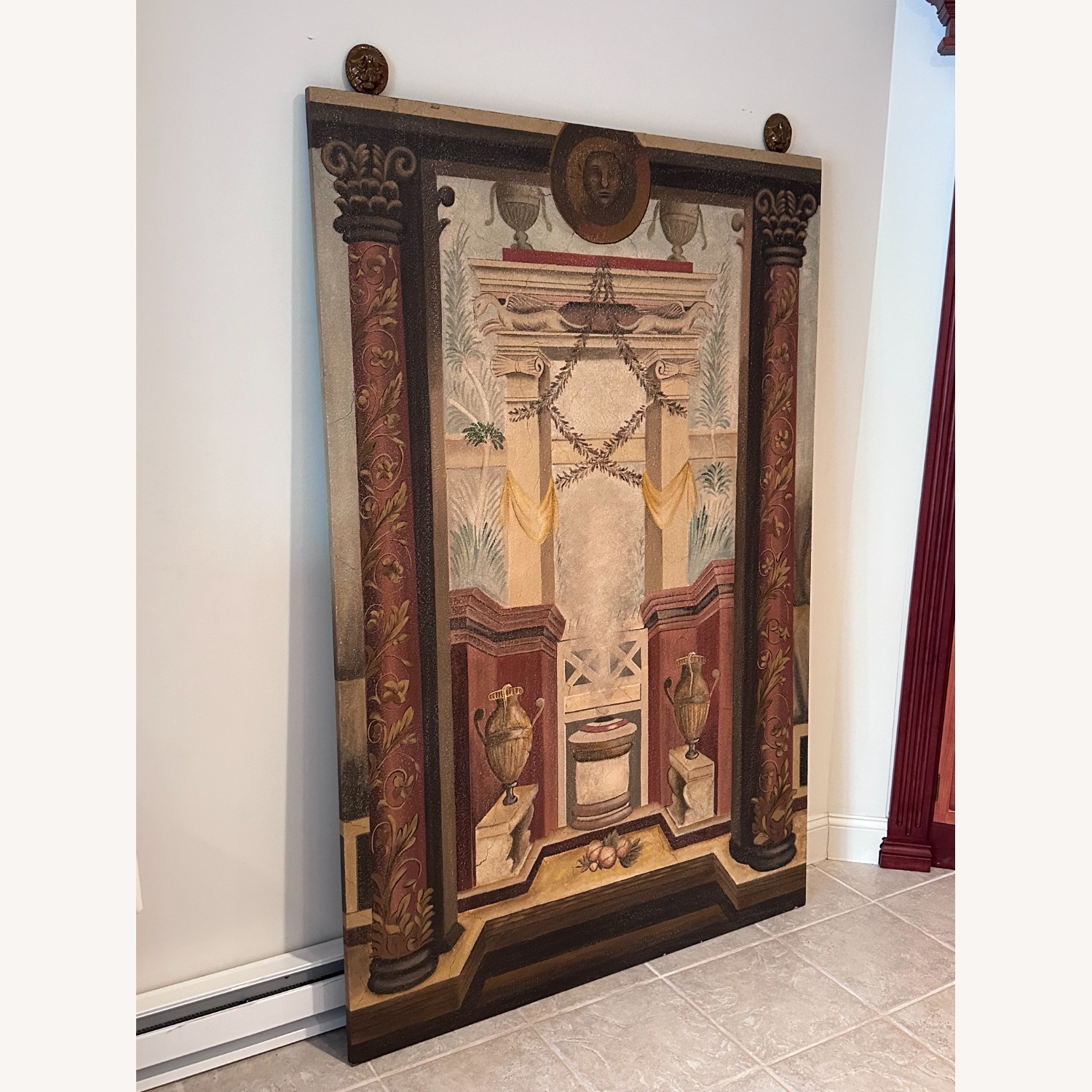 Vintage Greco-Roman Style Mural - image-1