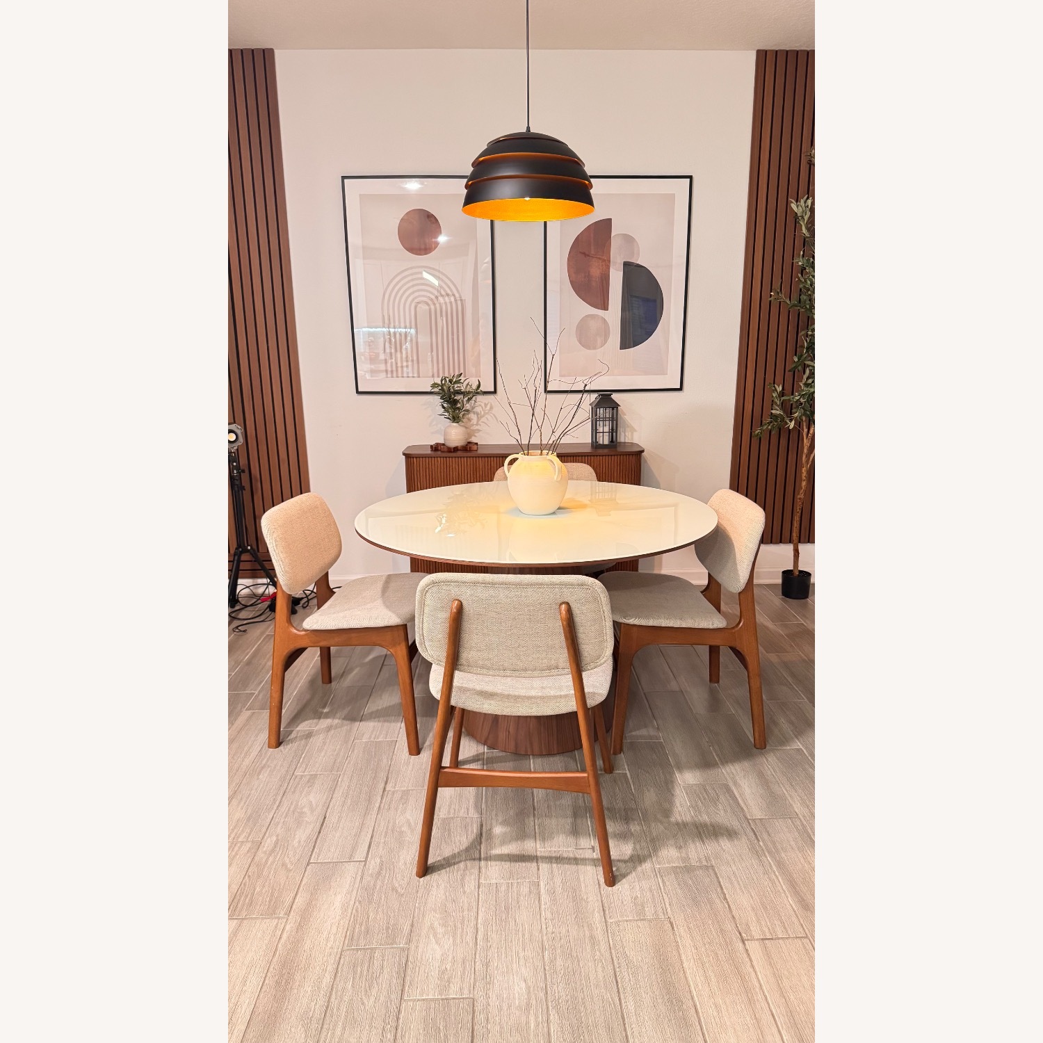 Castlery Dining Table with 4 Chairs  - image-1