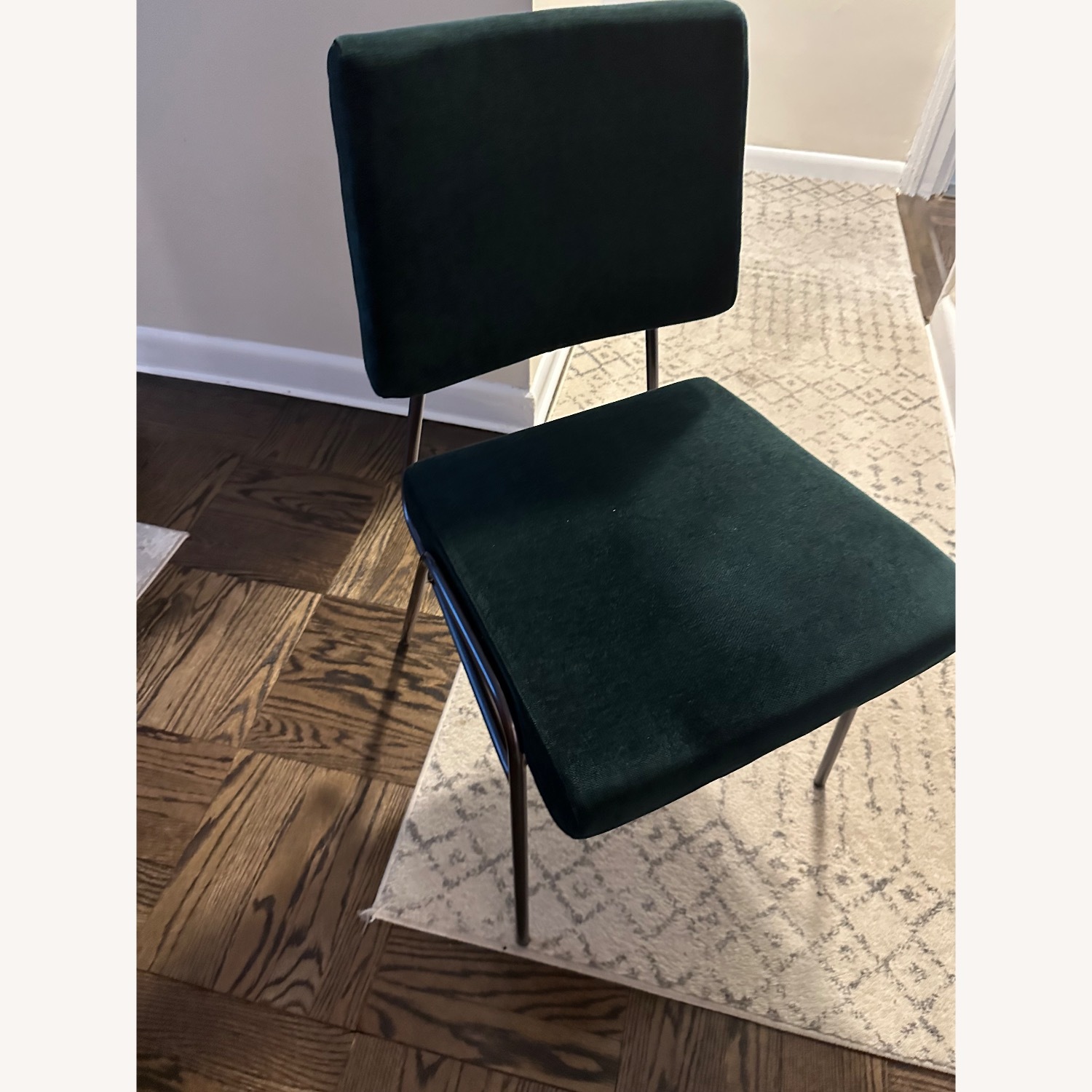 West Elm Wire Frame Dining Chair - image-1