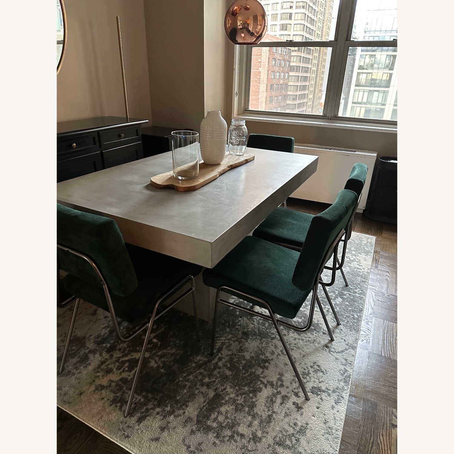 West Elm Wire Frame Dining Chair - image-2