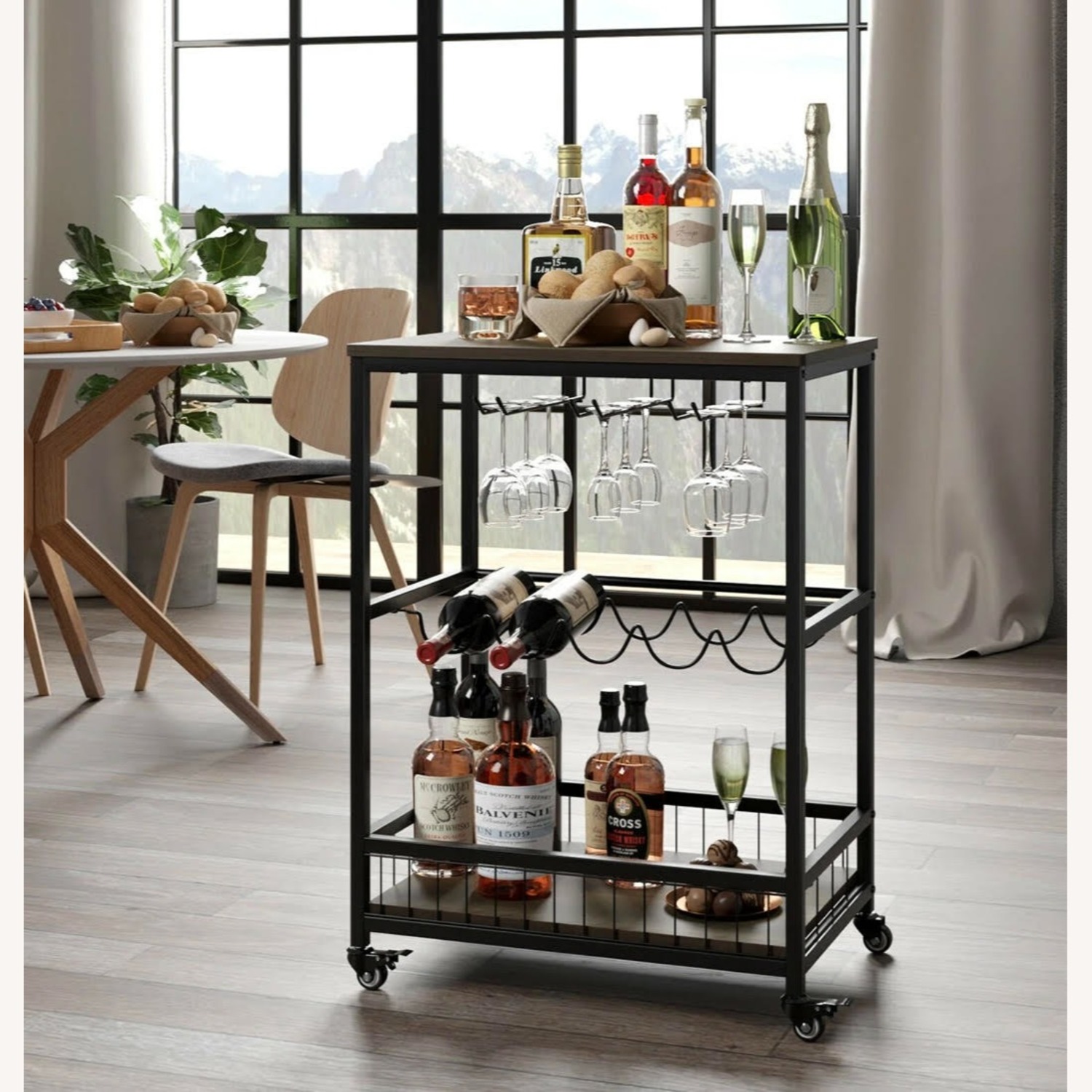 Bar Cart/Kitchen Trolley - image-5
