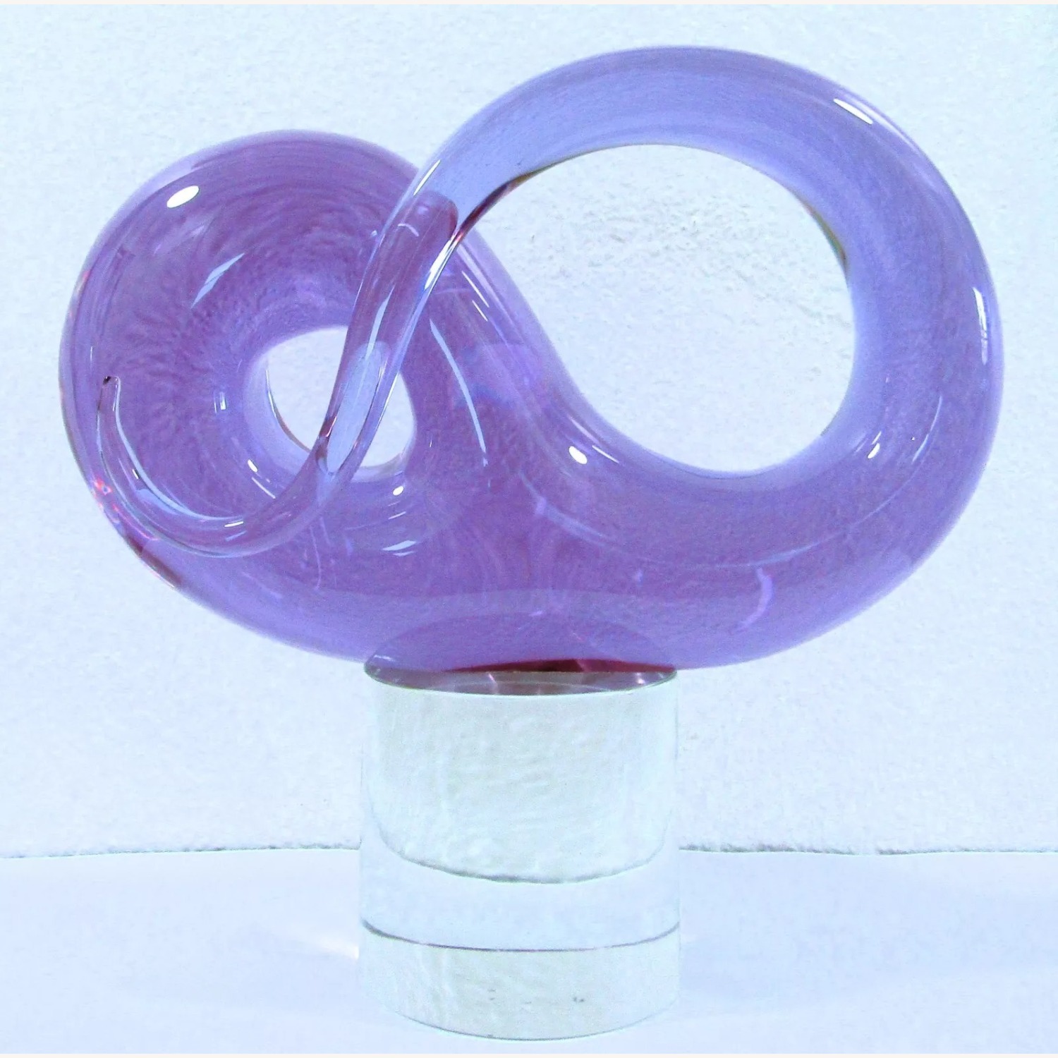 Livio Seguso Italian Murano Art Glass Sculpture - image-1