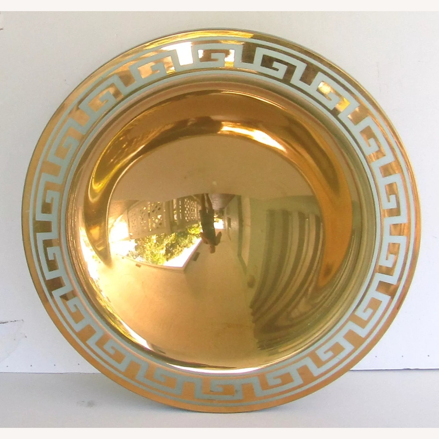 Stephen Schlanser Art Glass Centerpiece Bowl - image-1