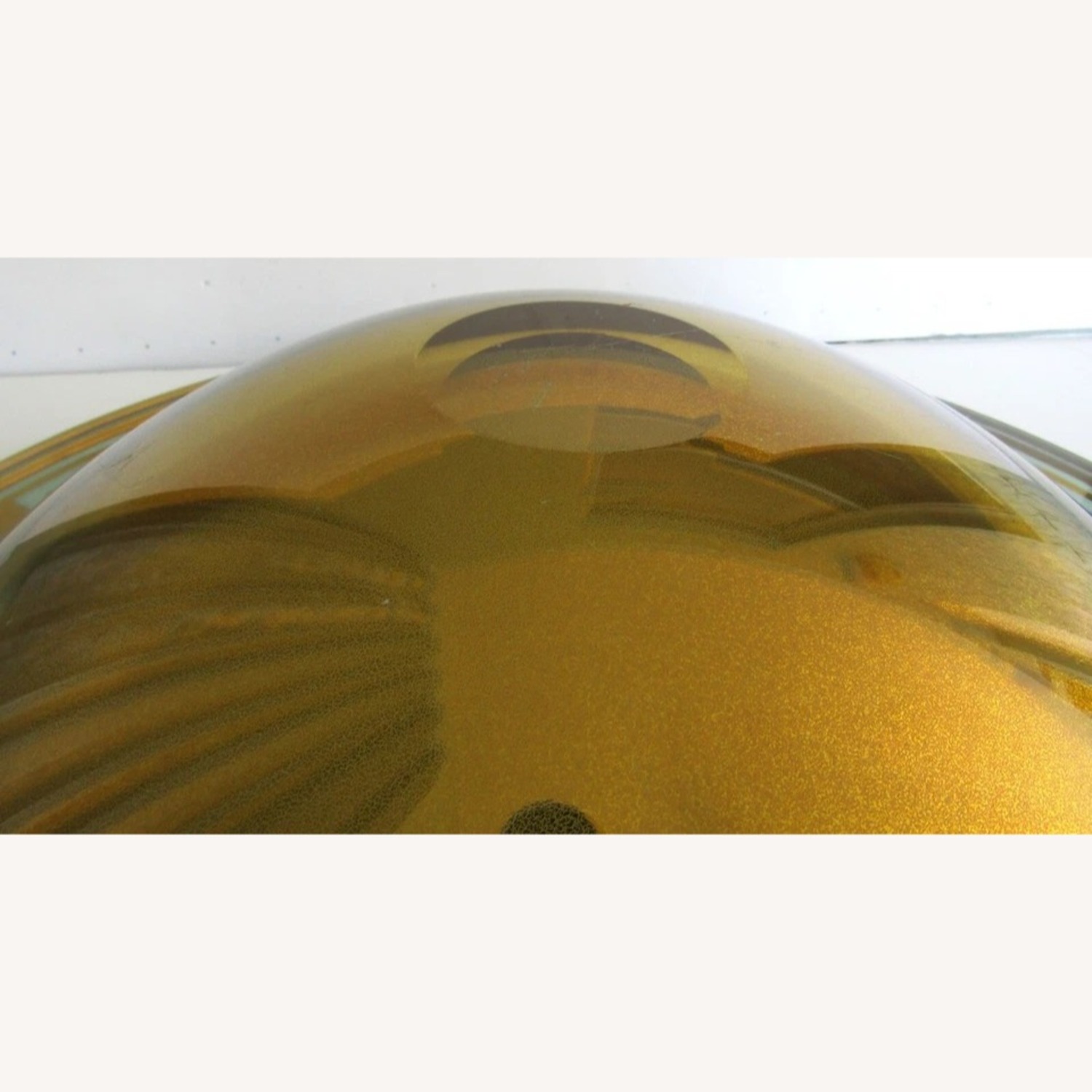 Stephen Schlanser Art Glass Centerpiece Bowl - image-11