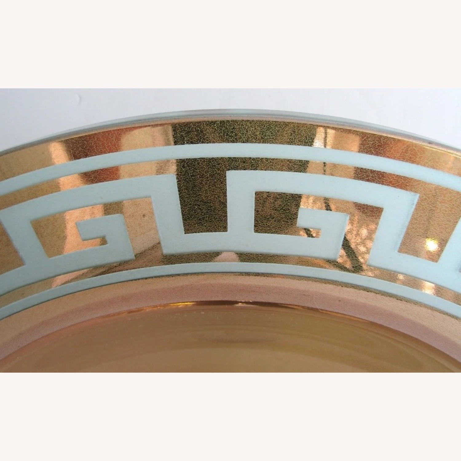 Stephen Schlanser Art Glass Centerpiece Bowl - image-5