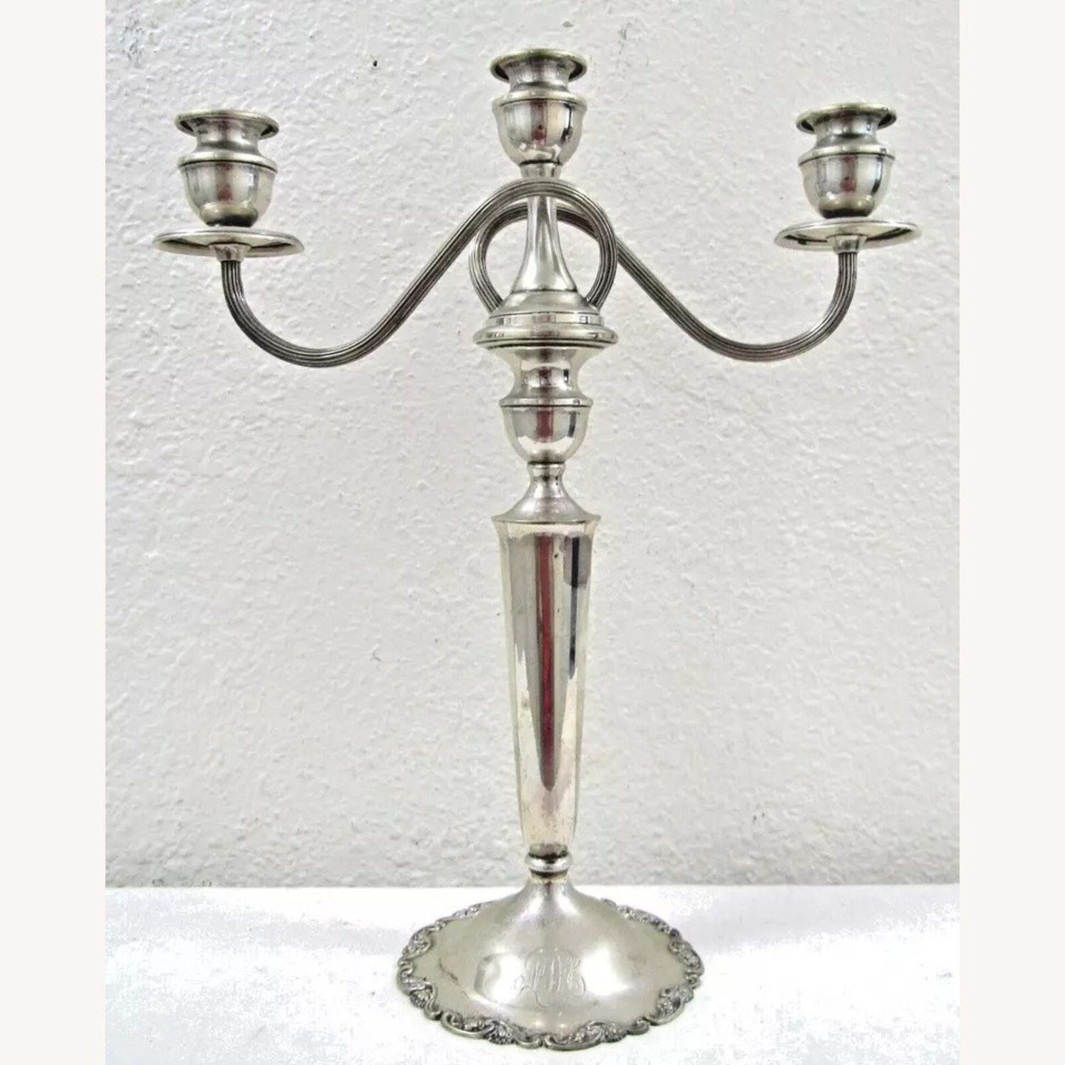 Antique Mueck-Carey Sterling Silver Candelabras - image-2