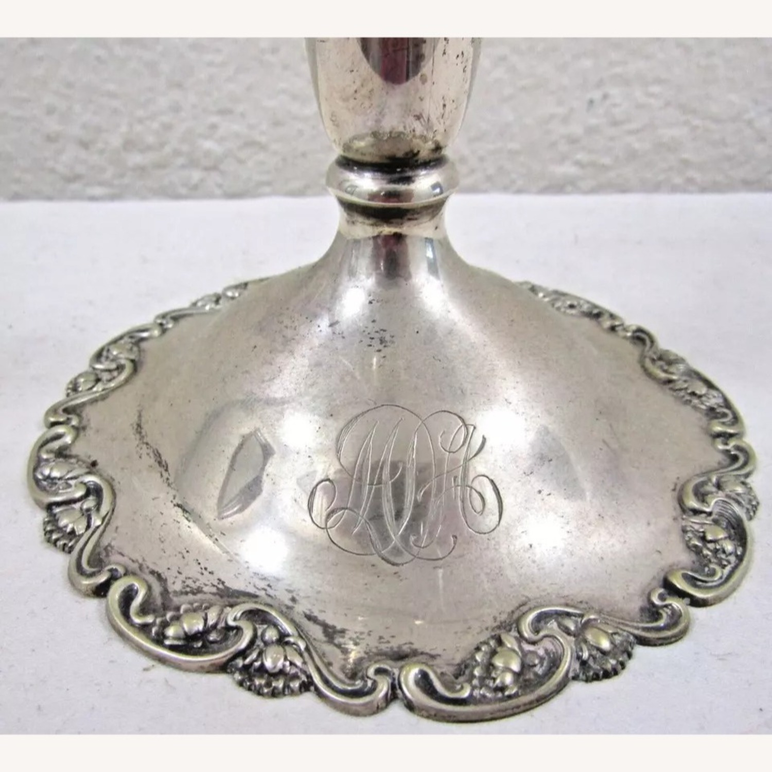 Antique Mueck-Carey Sterling Silver Candelabras - image-4