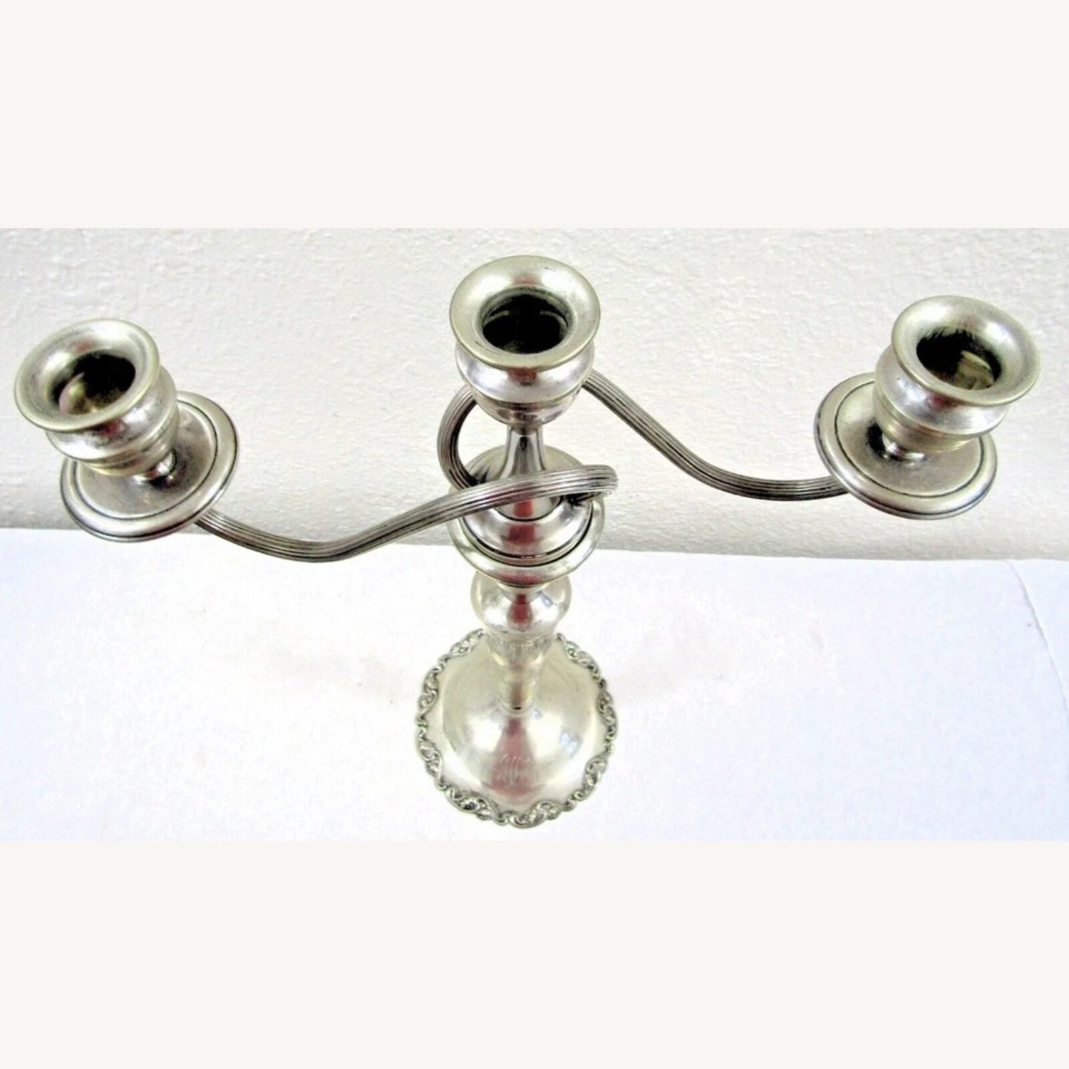 Antique Mueck-Carey Sterling Silver Candelabras - image-7