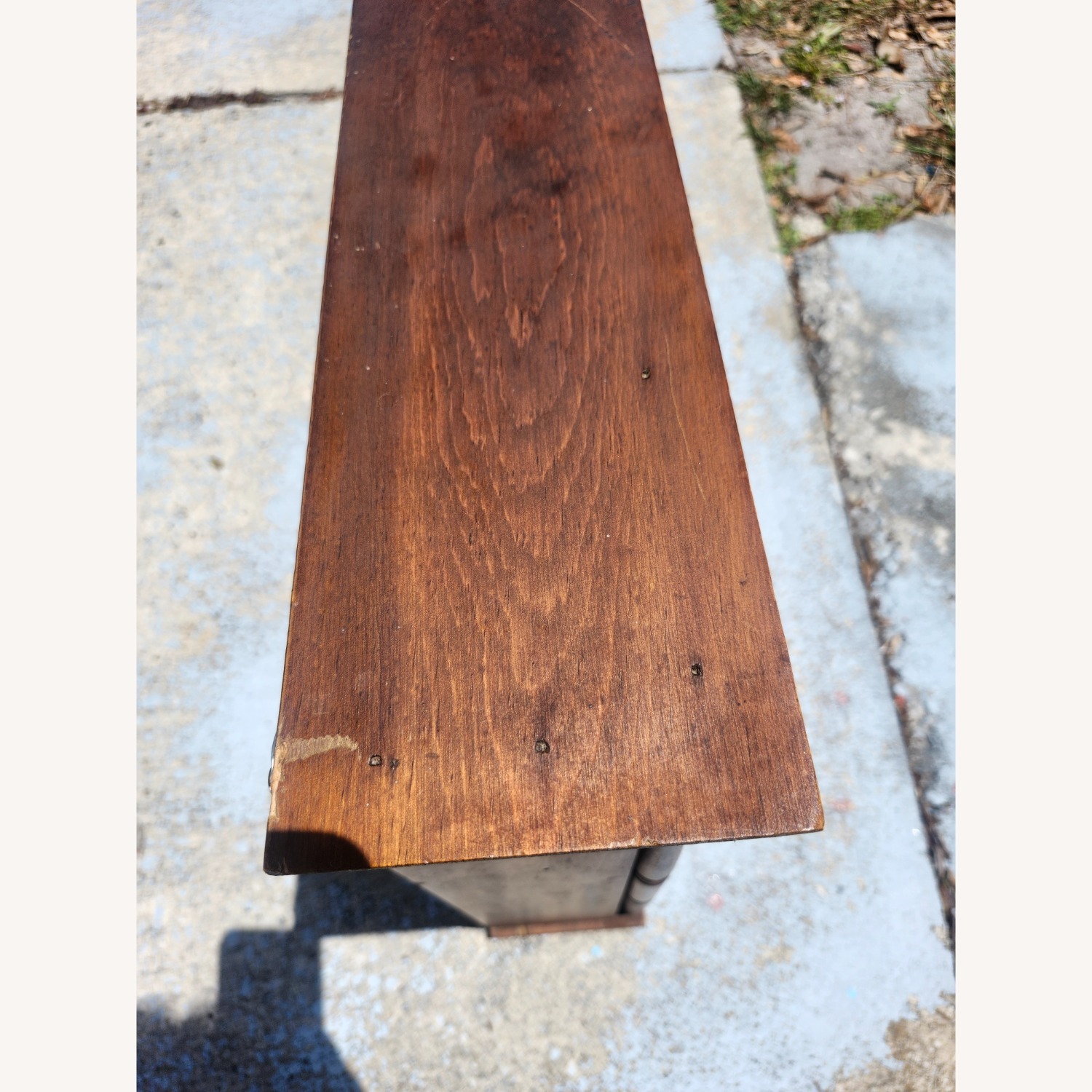 Vintage 1970s Mahogany Knick Knack Shelf - image-4