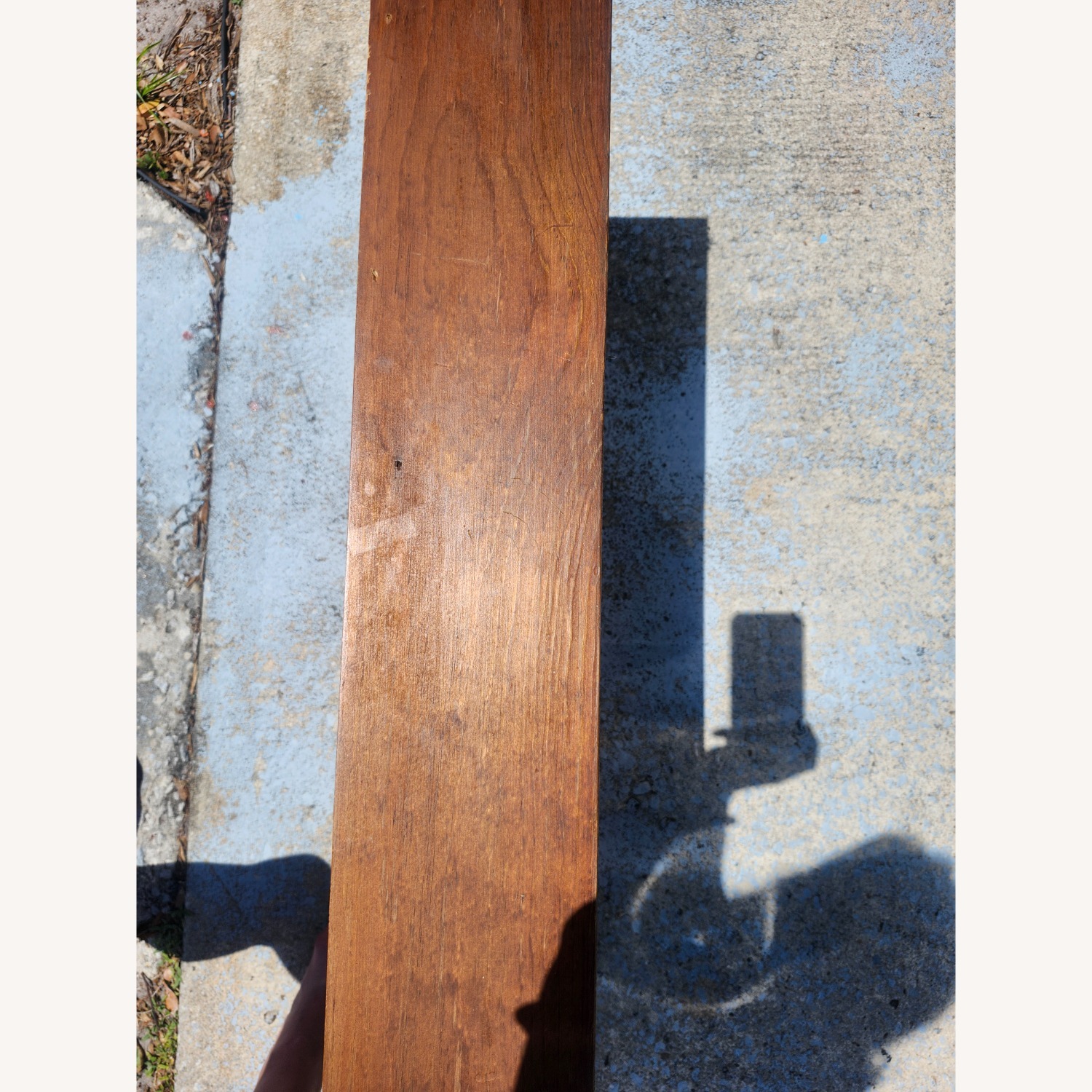 Vintage 1970s Mahogany Knick Knack Shelf - image-5