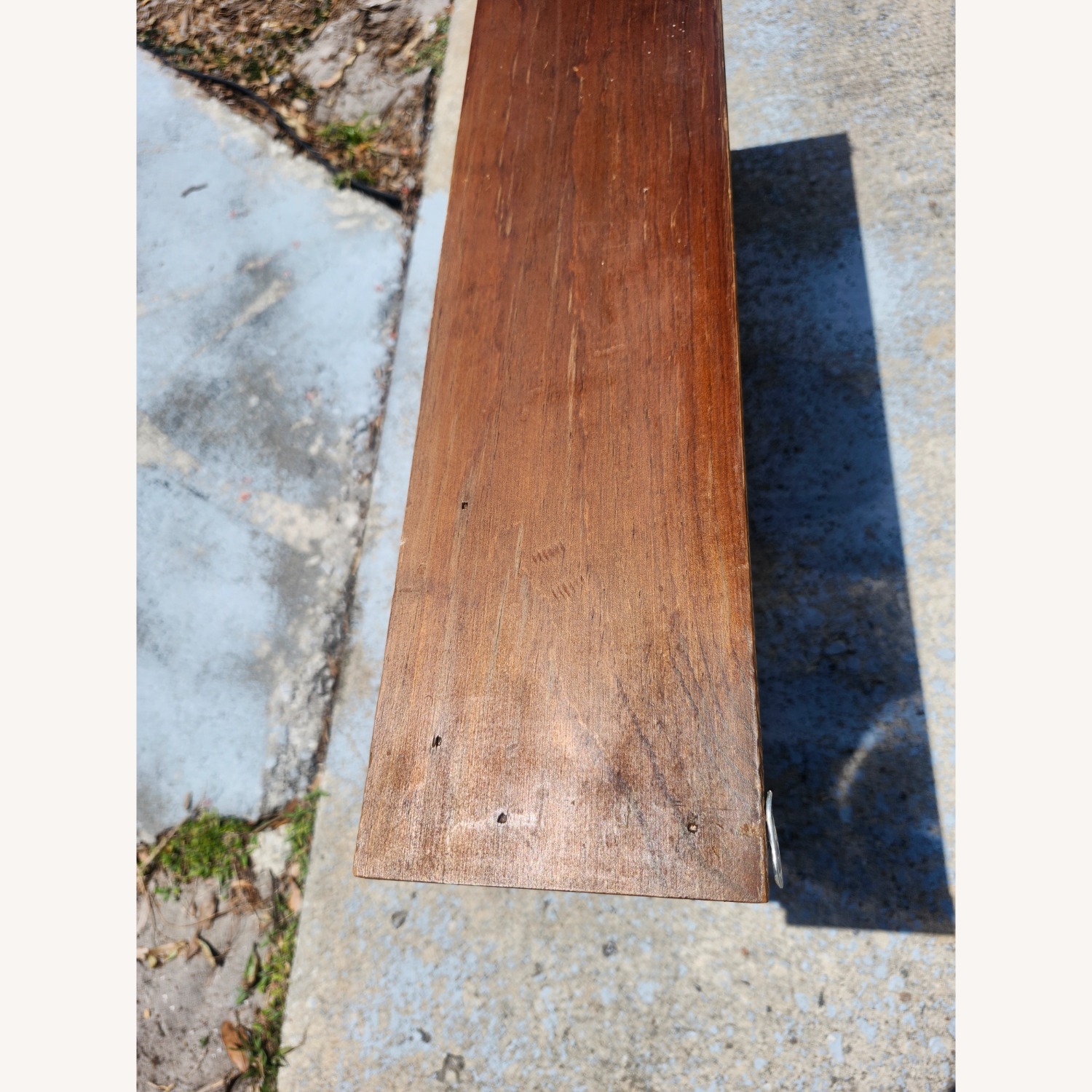 Vintage 1970s Mahogany Knick Knack Shelf - image-4