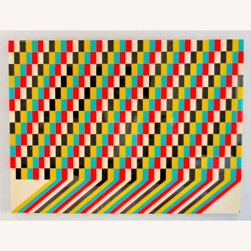Used Brett Van Horn Abstract Geometric Painting  for sale on AptDeco
