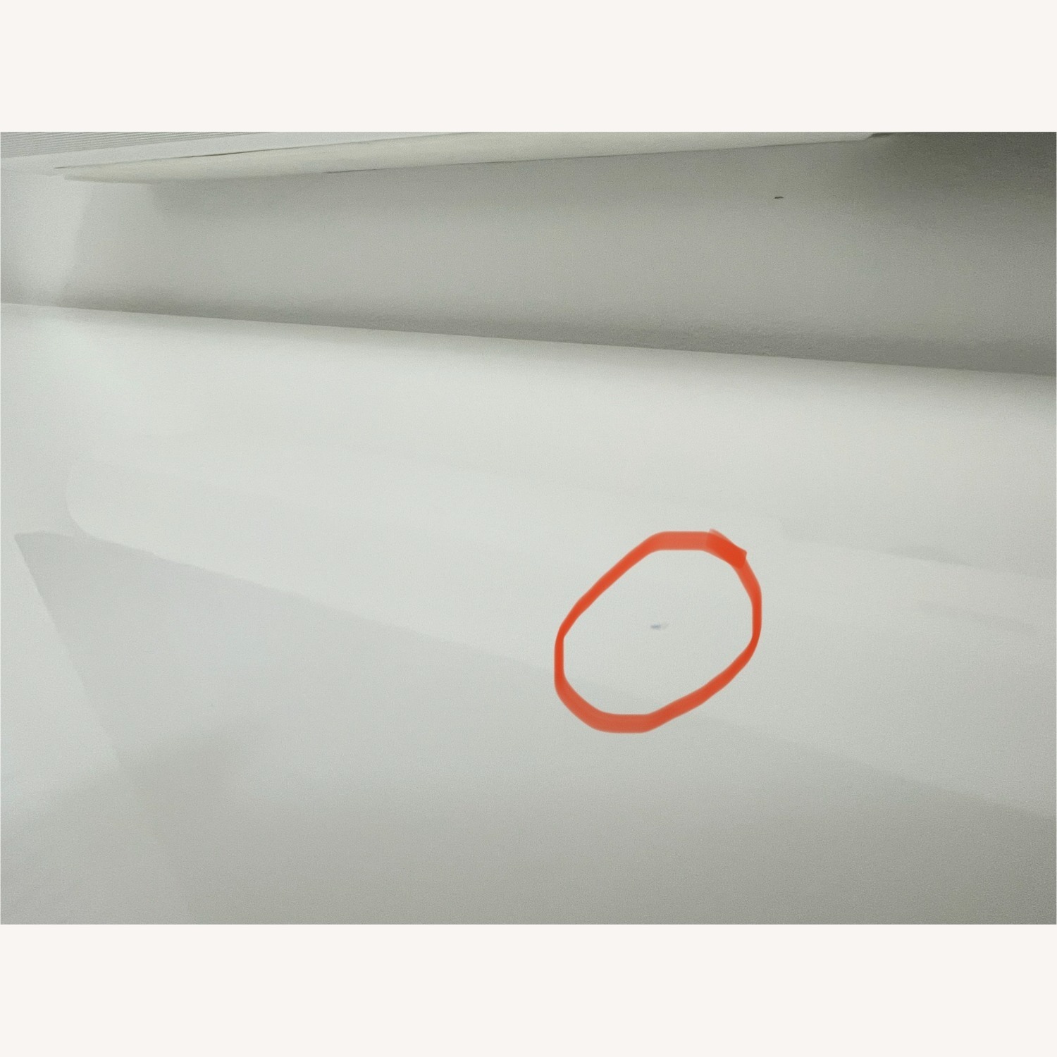 CB2 Chill White High-Gloss Media Console - image-5