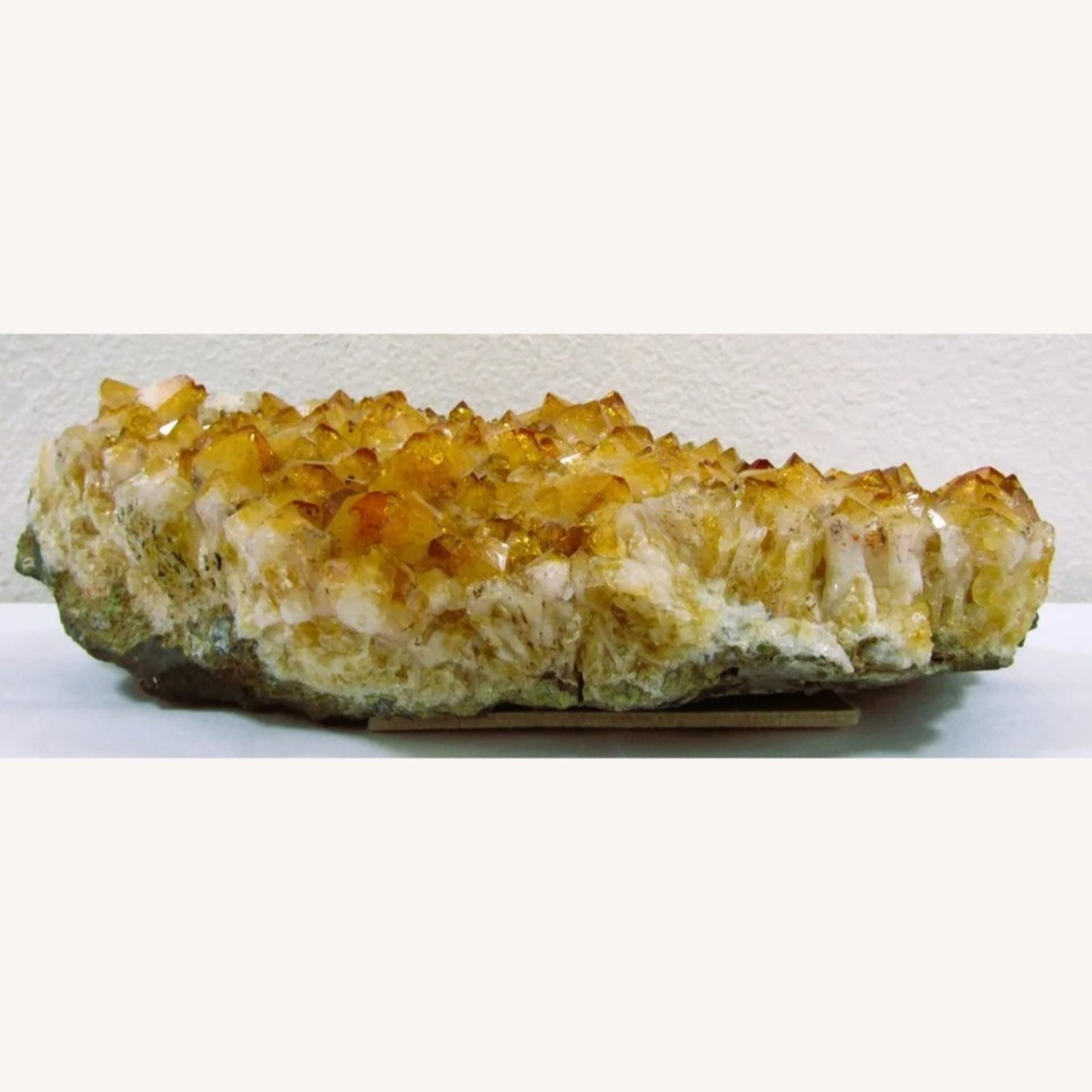 Extra Large Golden Citrine Druze Cluster - image-3