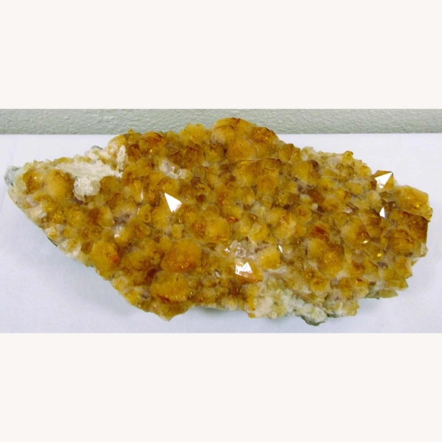 Extra Large Golden Citrine Druze Cluster - image-2