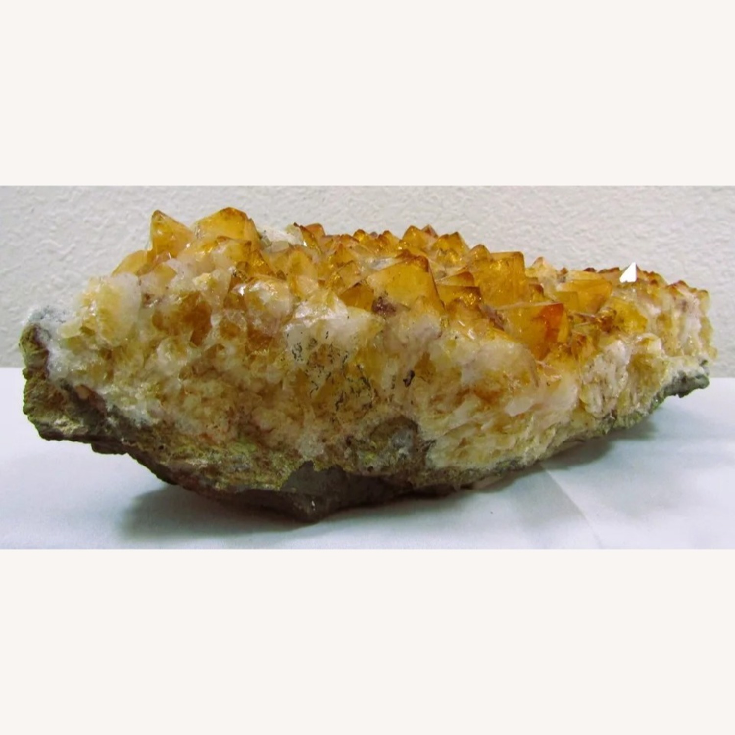 Extra Large Golden Citrine Druze Cluster - image-4