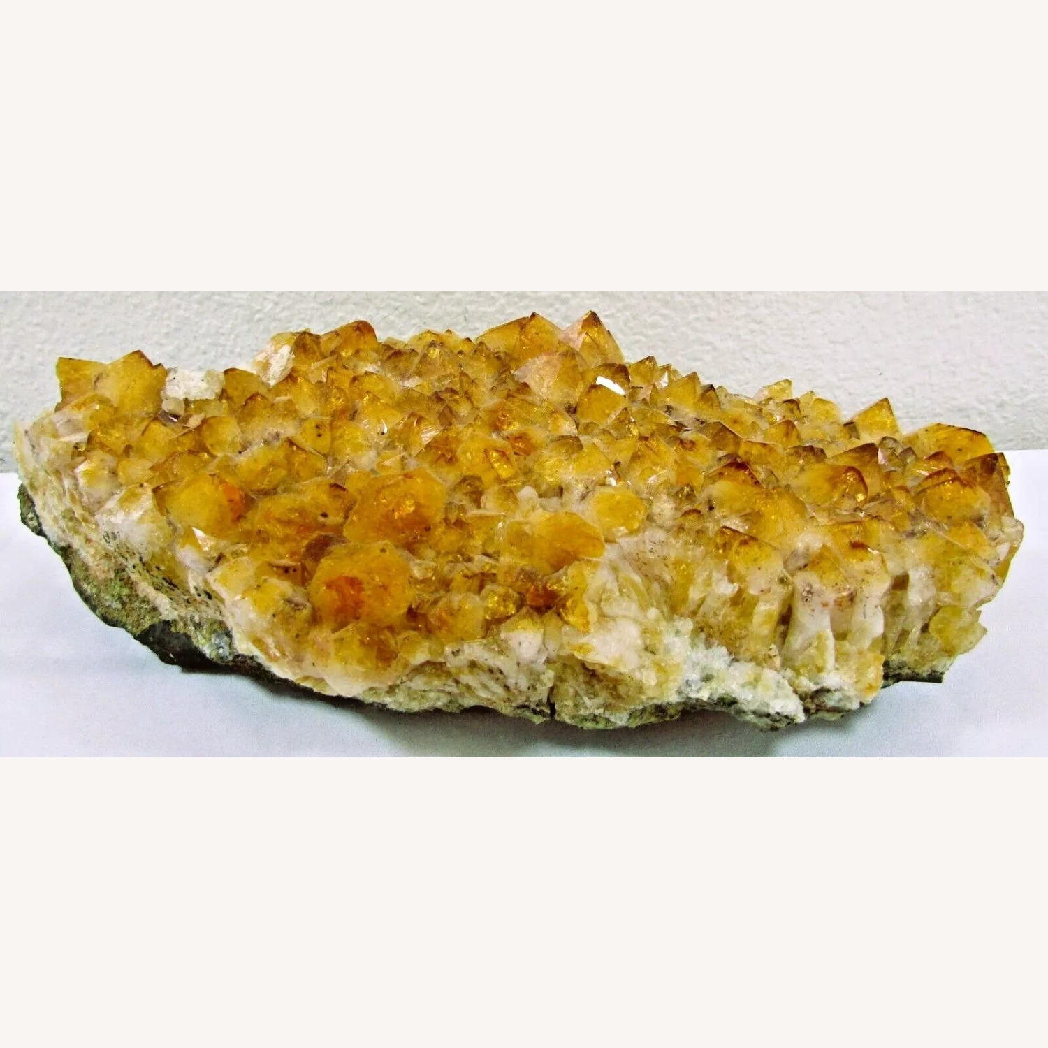 Extra Large Golden Citrine Druze Cluster - image-1