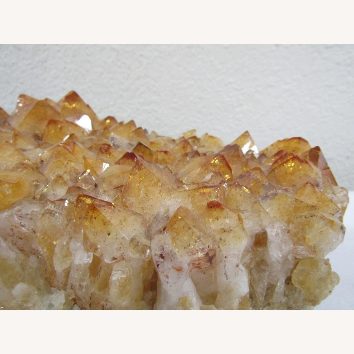 Extra Large Golden Citrine Druze Cluster - image-13