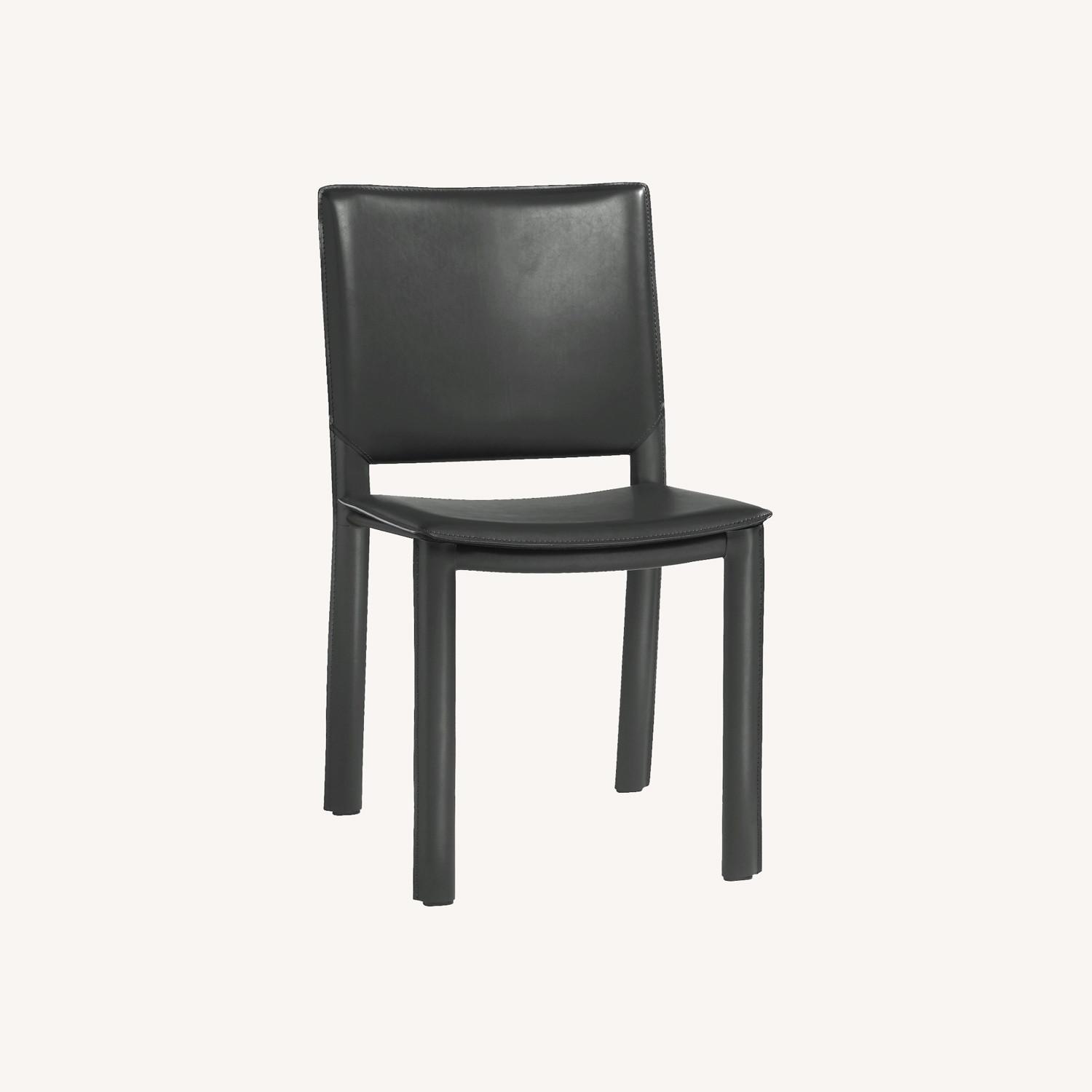 Madrid Leather Dining Chairs - image-0