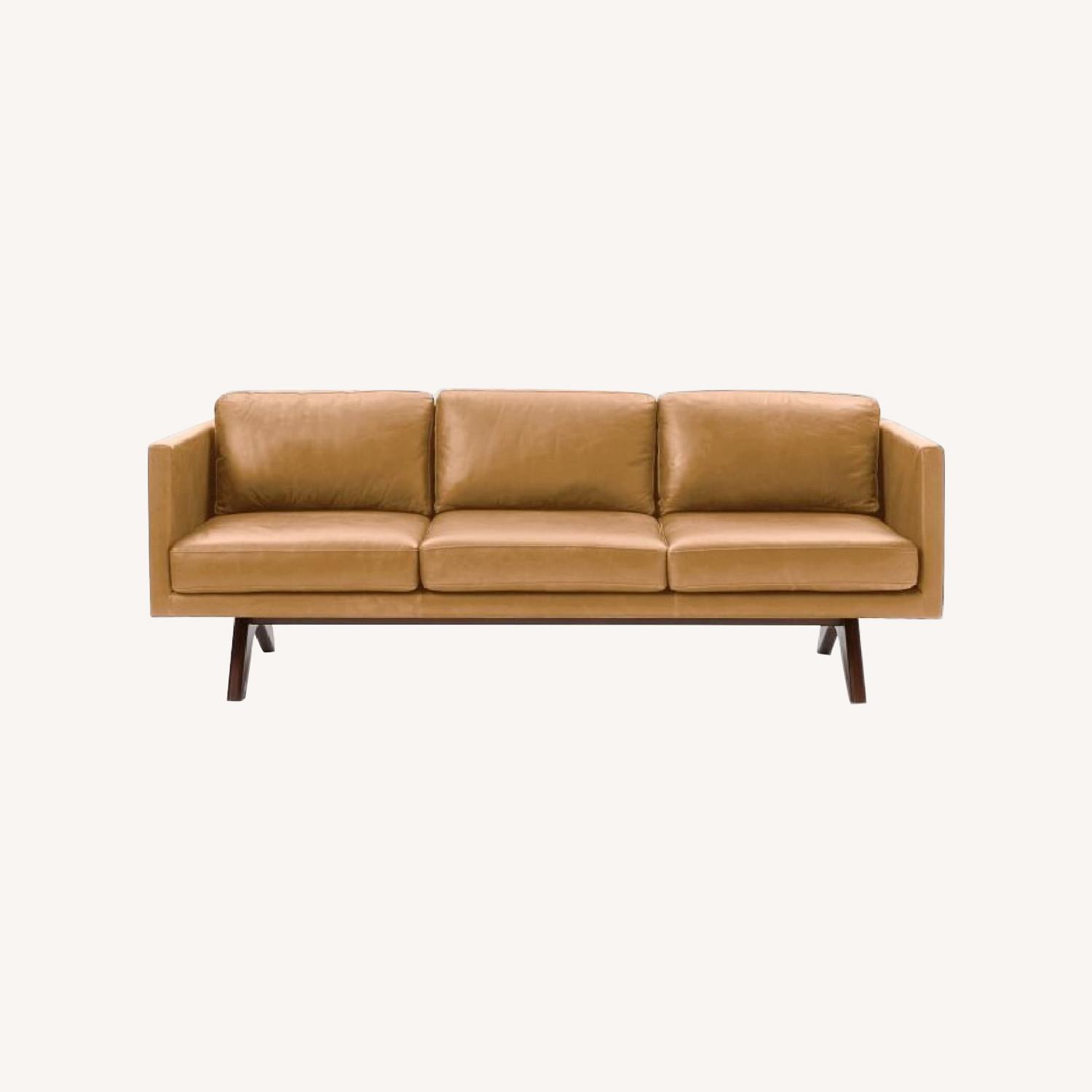 West Elm Brooklyn Sofa in Sienna - image-0