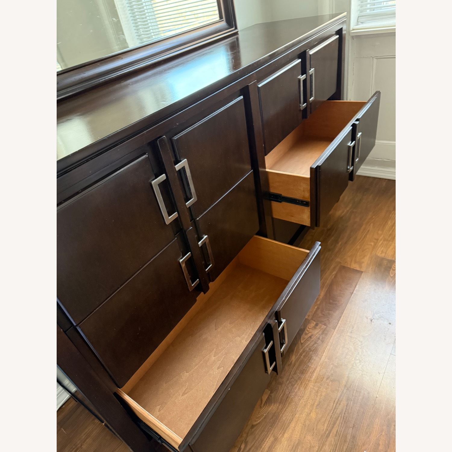6 Drawer Dresser with Mirror - image-3