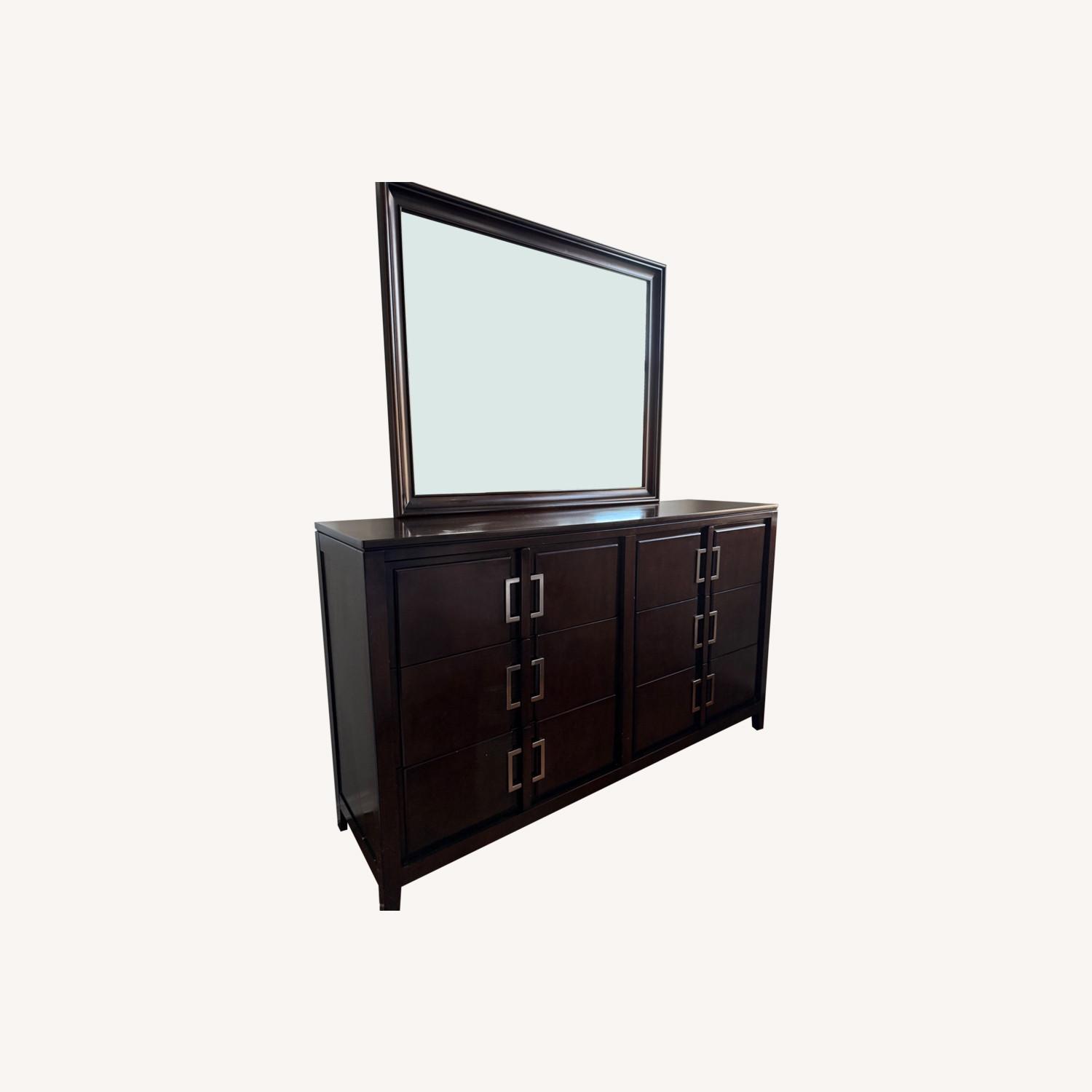 6 Drawer Dresser with Mirror - image-0