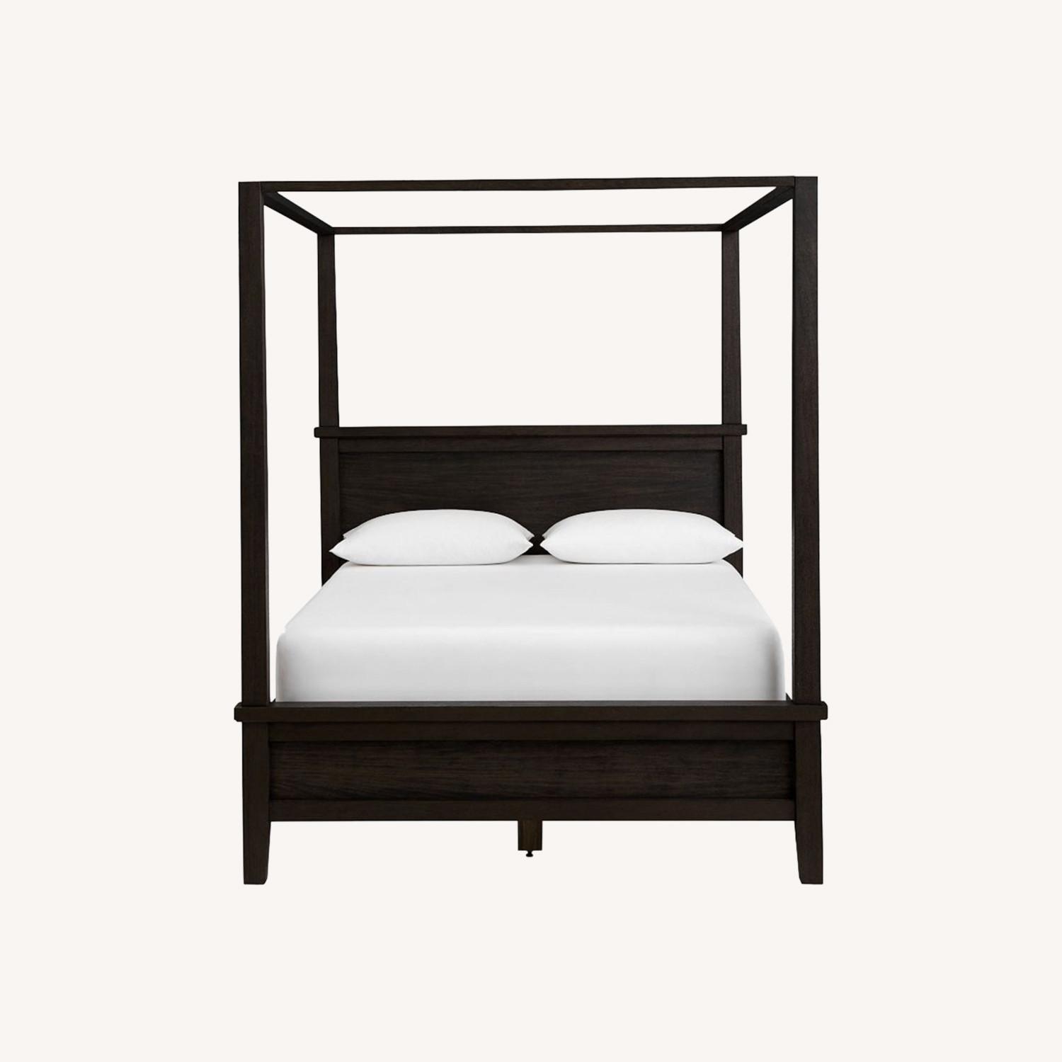 Pottery Barn Farmhouse Canopy Bed - image-0