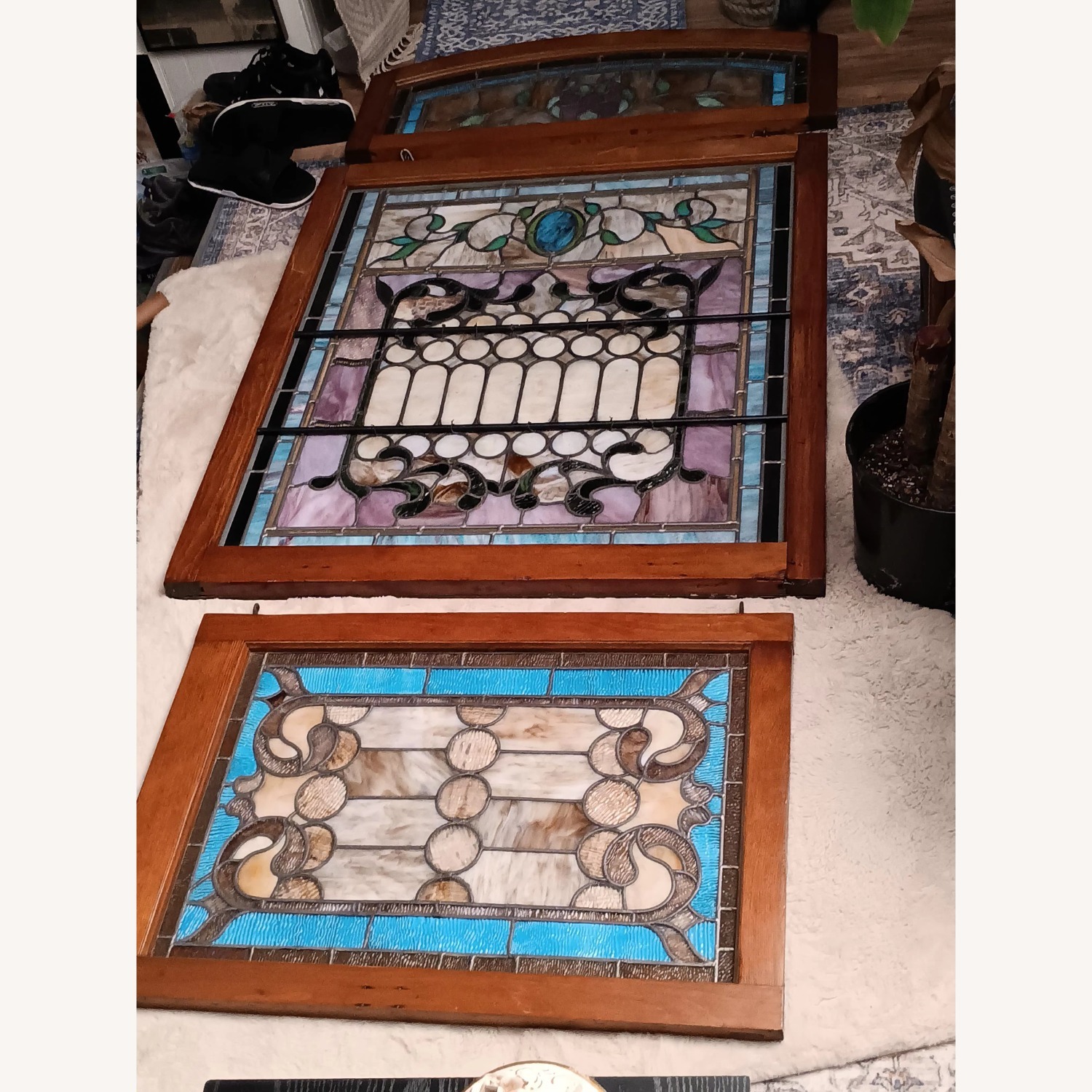 Stained Glass Window's Hanging - image-1