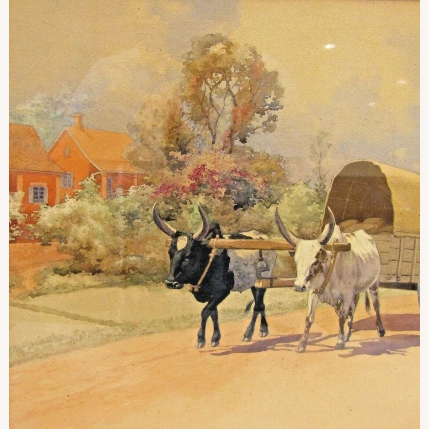 Original Émile Ralambo Madagascar 1939 Painting - image-3