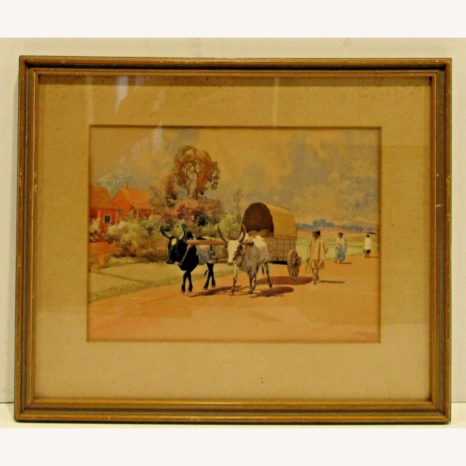 Original Émile Ralambo Madagascar 1939 Painting - image-1