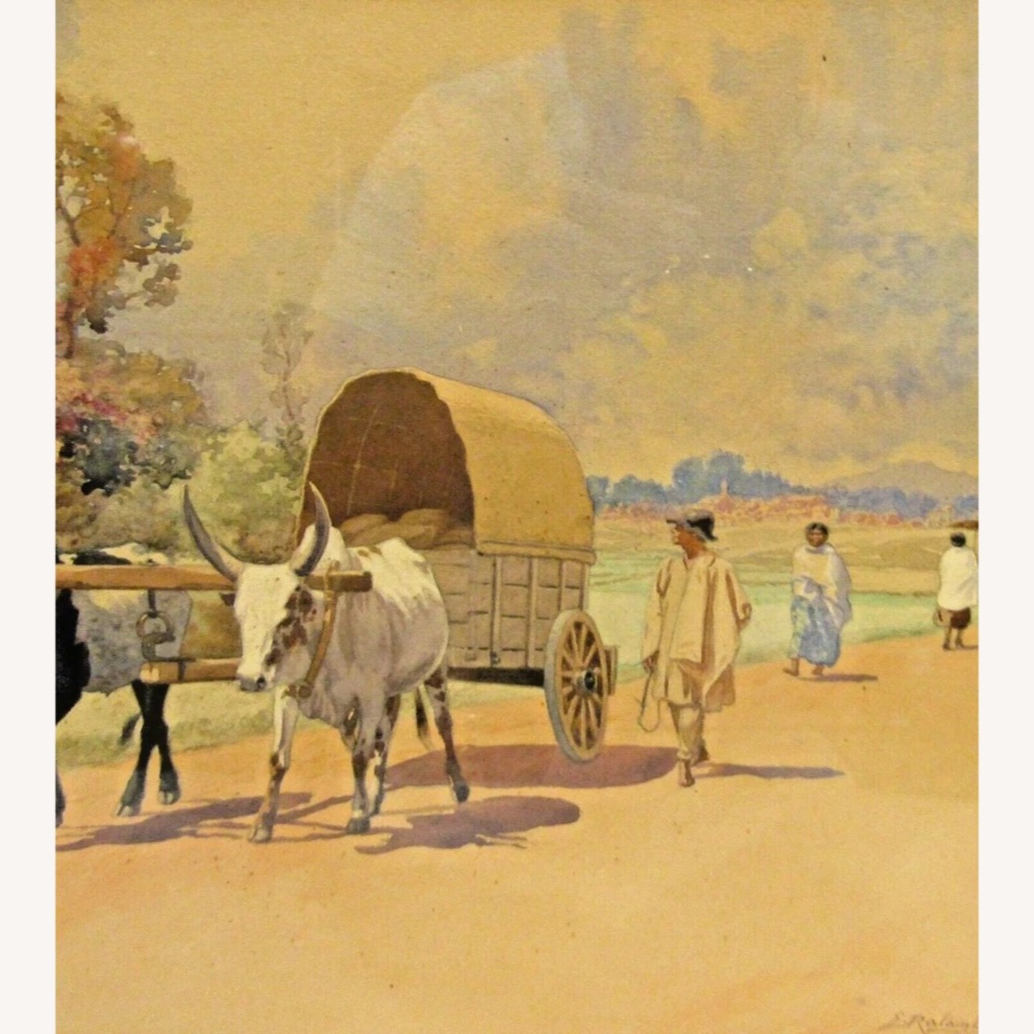 Original Émile Ralambo Madagascar 1939 Painting - image-4