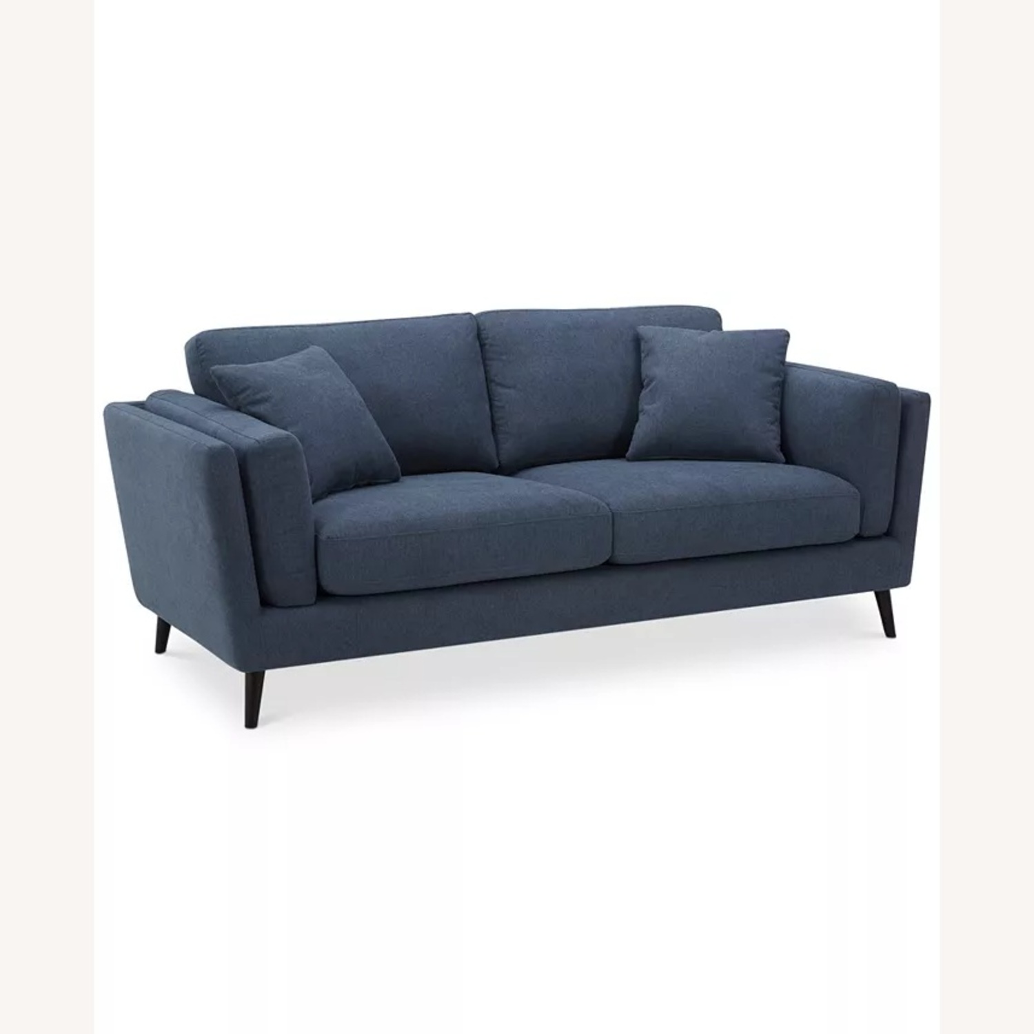 Macy's Daylla Cozy Blue Couch - image-3