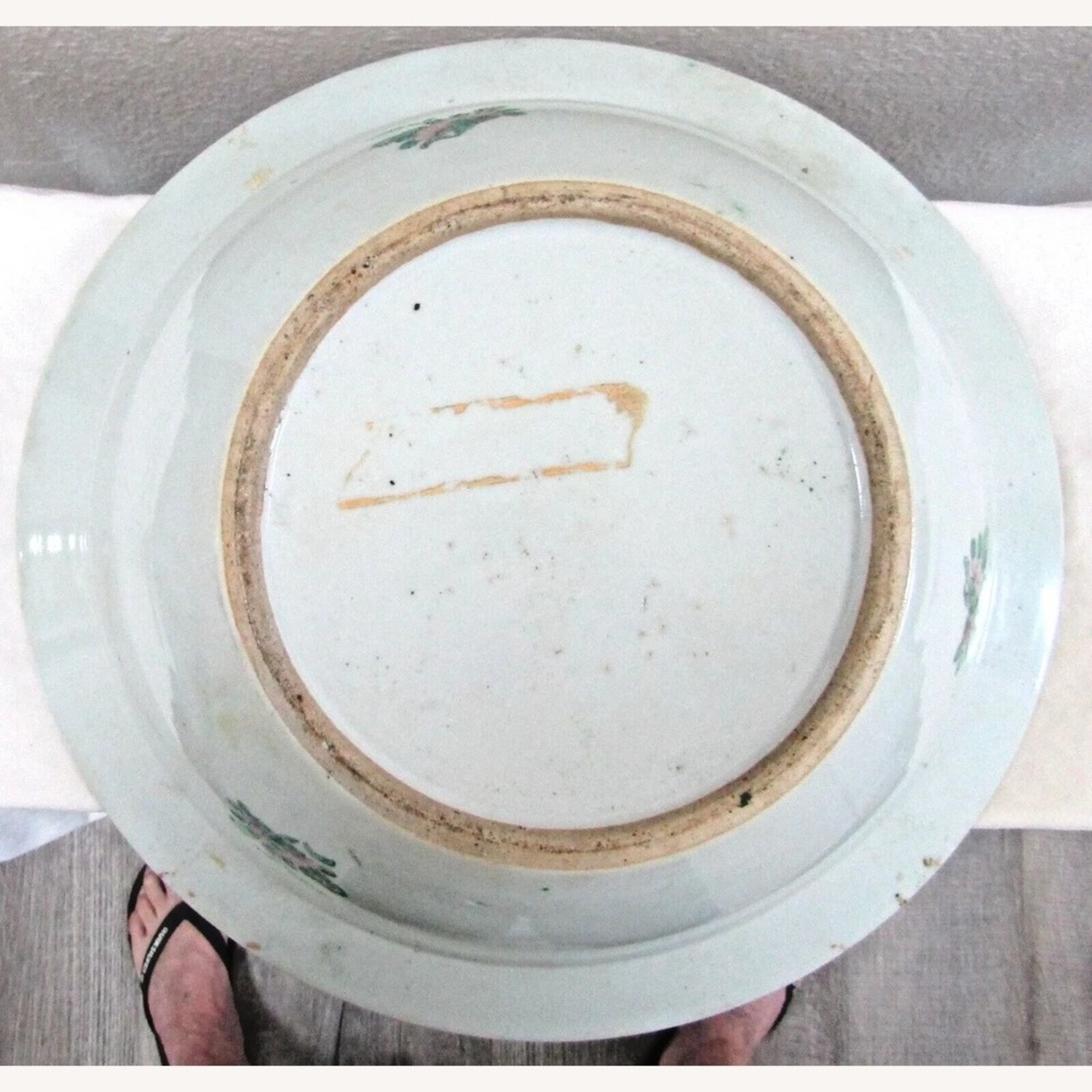 19th C. Antique Chinese Rose Medallion Bowl - image-14