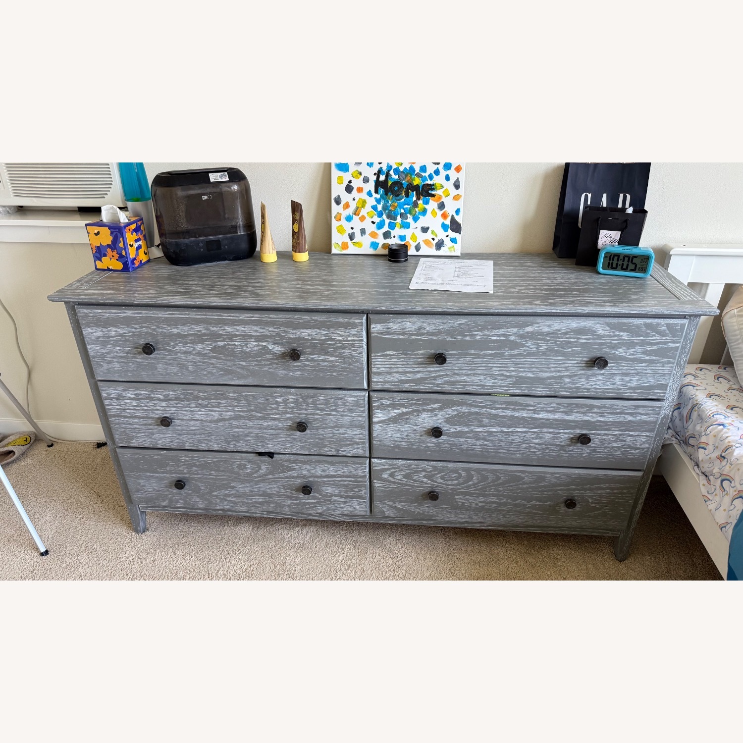 Greenport Solid Wood 63.75'' W 6 - Drawer Dresser - image-1