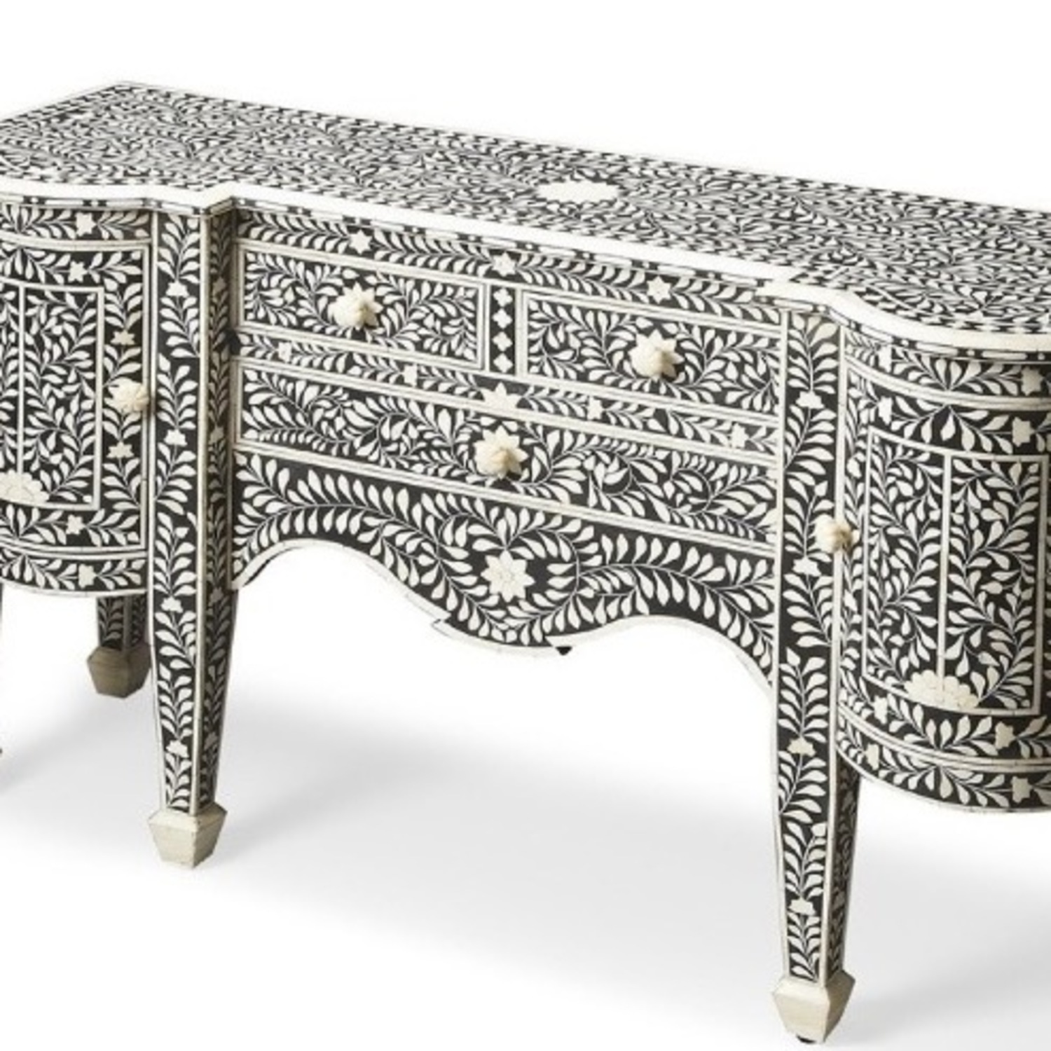 Bone Inlay Mother of Pearl Vanity - image-2