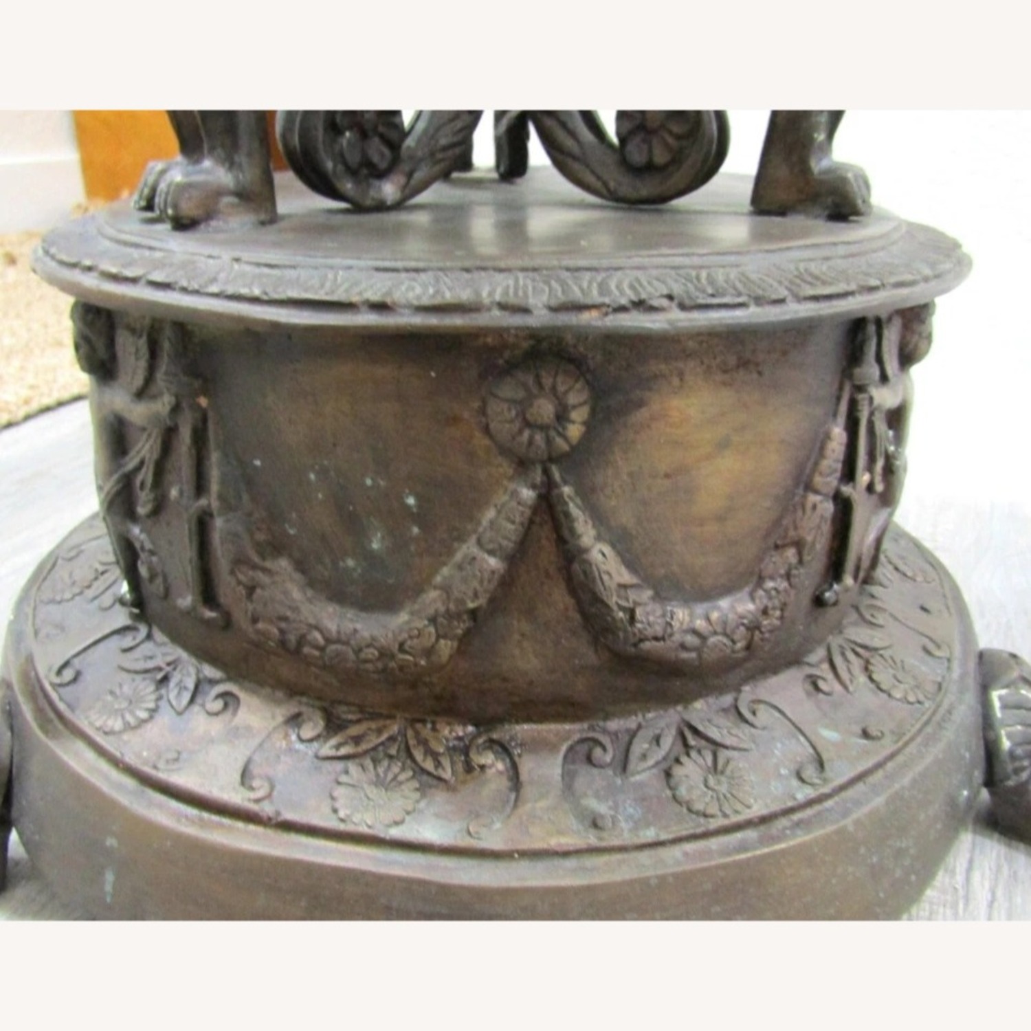 French Empire Style Bronze Jardiniere - image-14