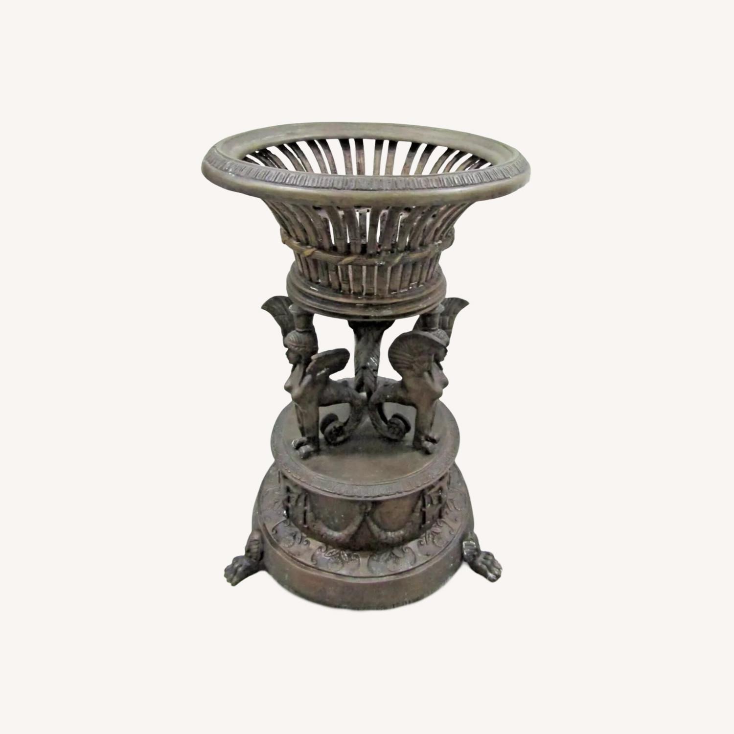 French Empire Style Bronze Jardiniere - image-0
