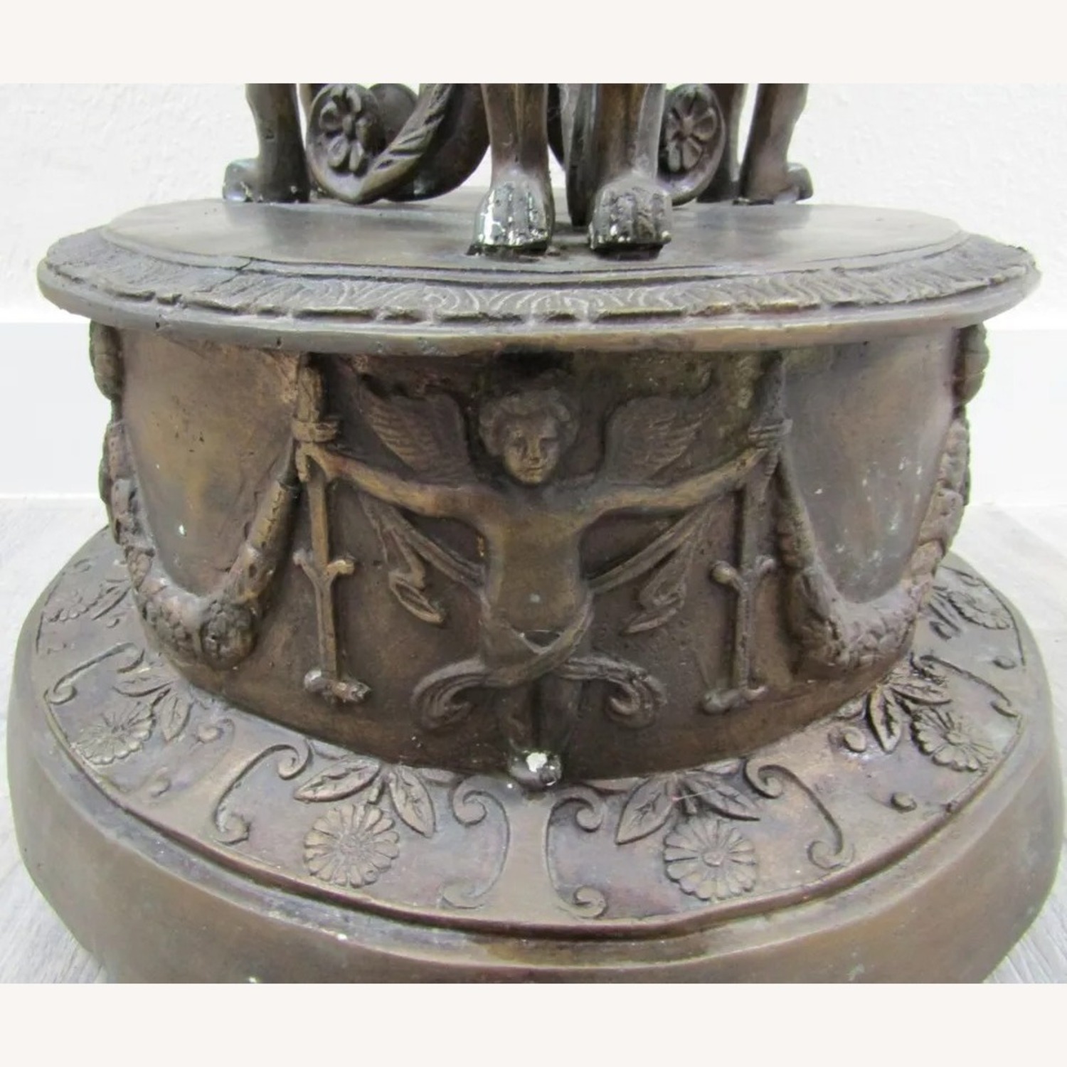 French Empire Style Bronze Jardiniere - image-10