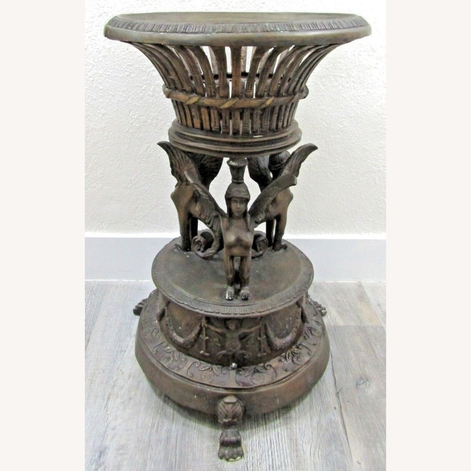 French Empire Style Bronze Jardiniere - image-3