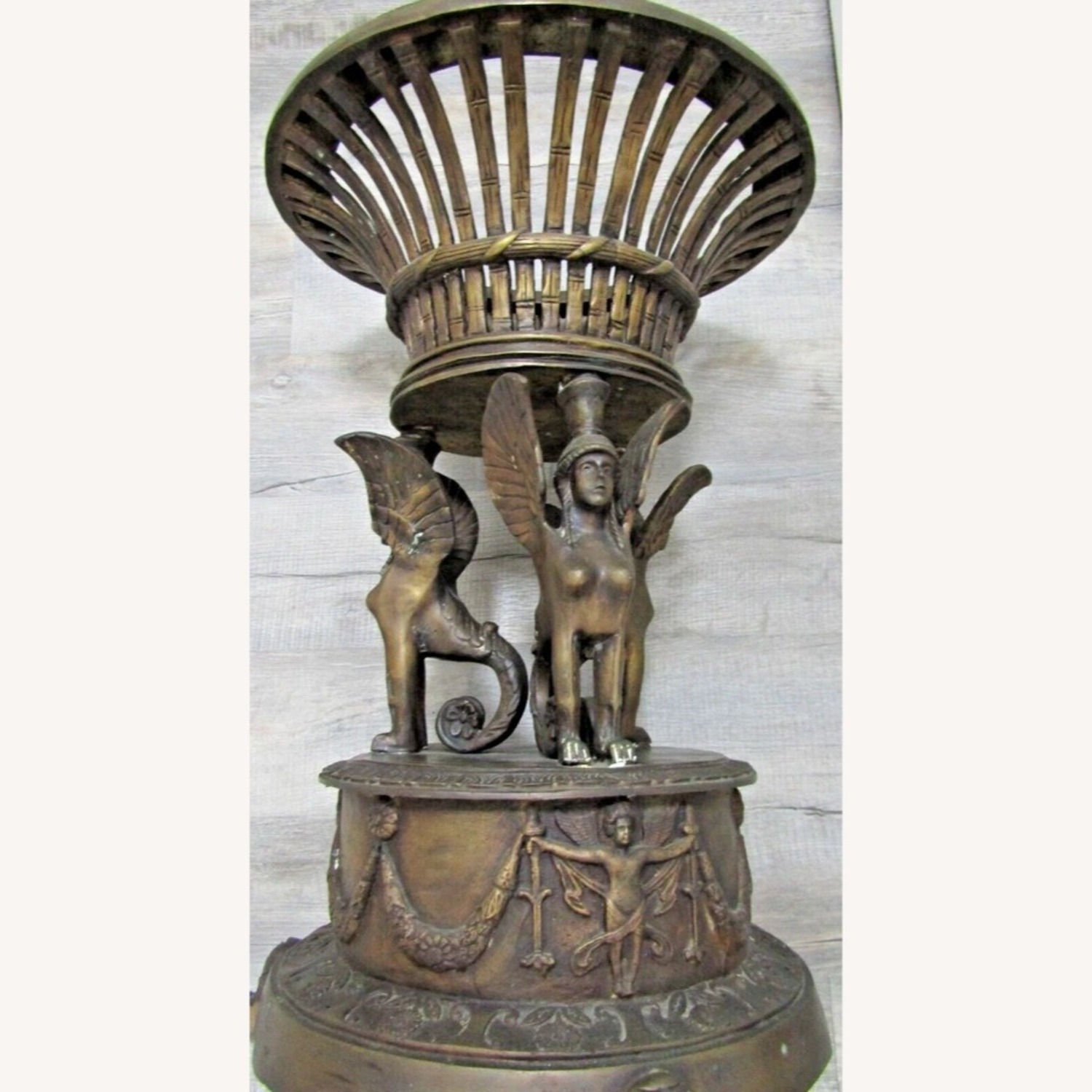 French Empire Style Bronze Jardiniere - image-17