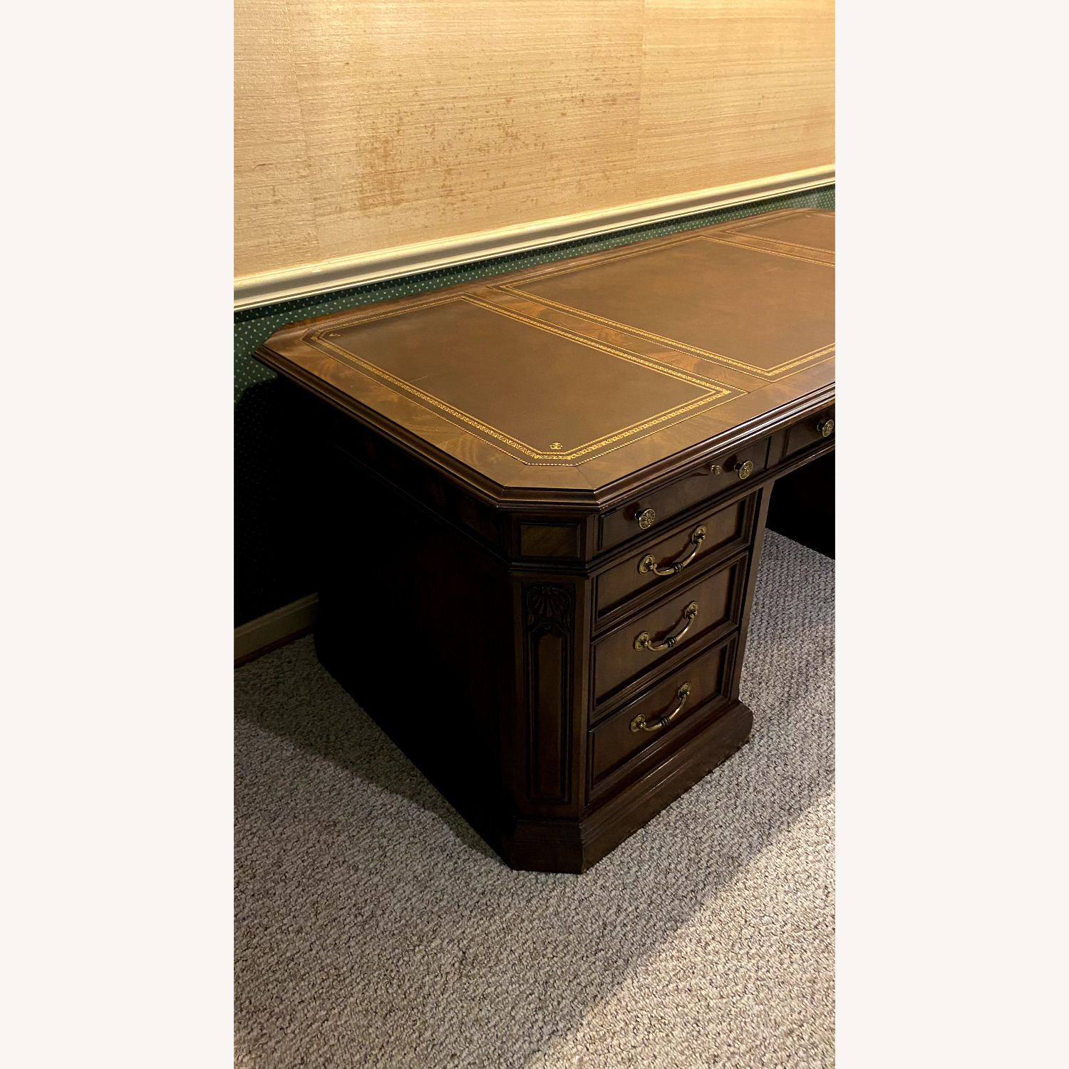Sligh Vintage Executive Desk - image-3