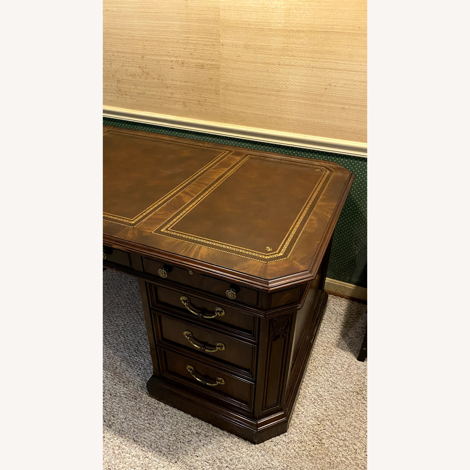Sligh Vintage Executive Desk - image-4