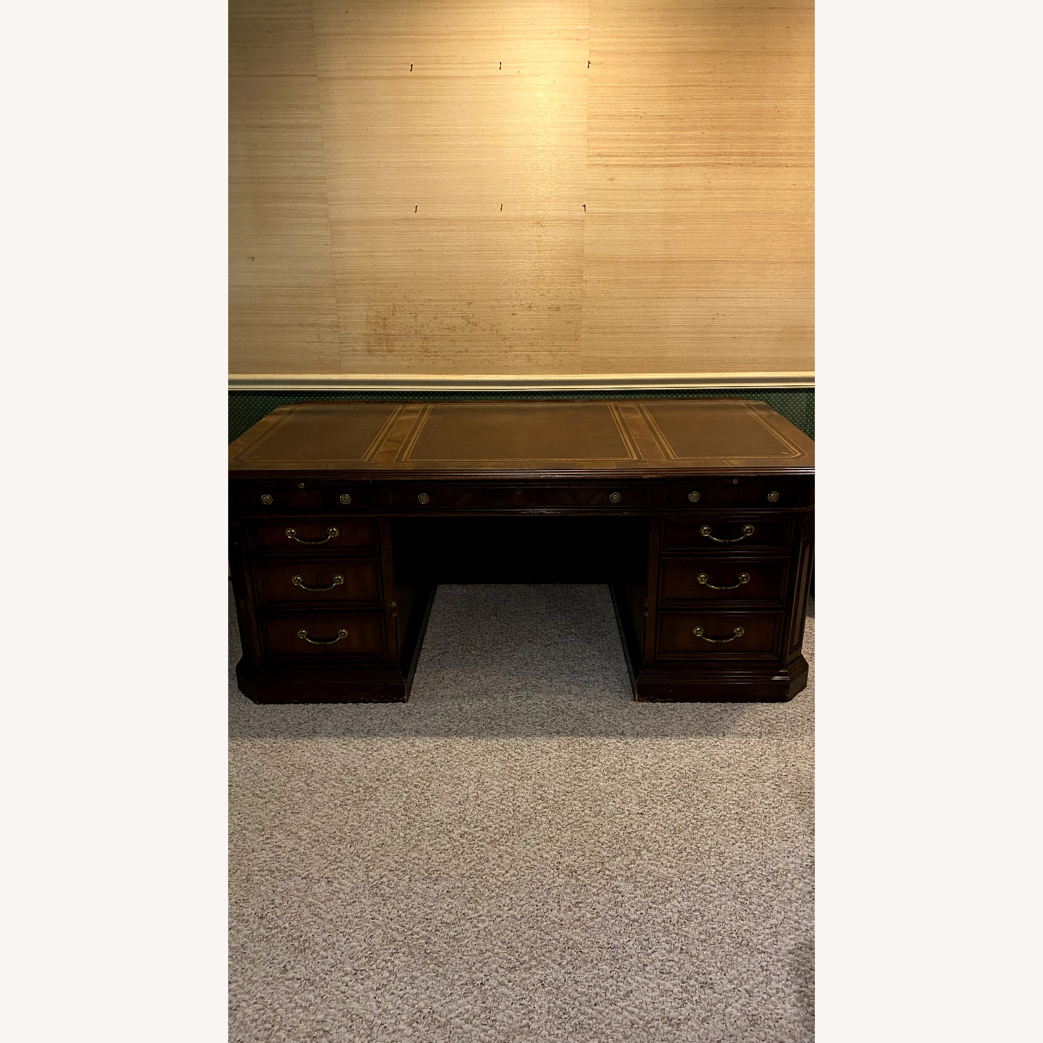 Sligh Vintage Executive Desk - image-2