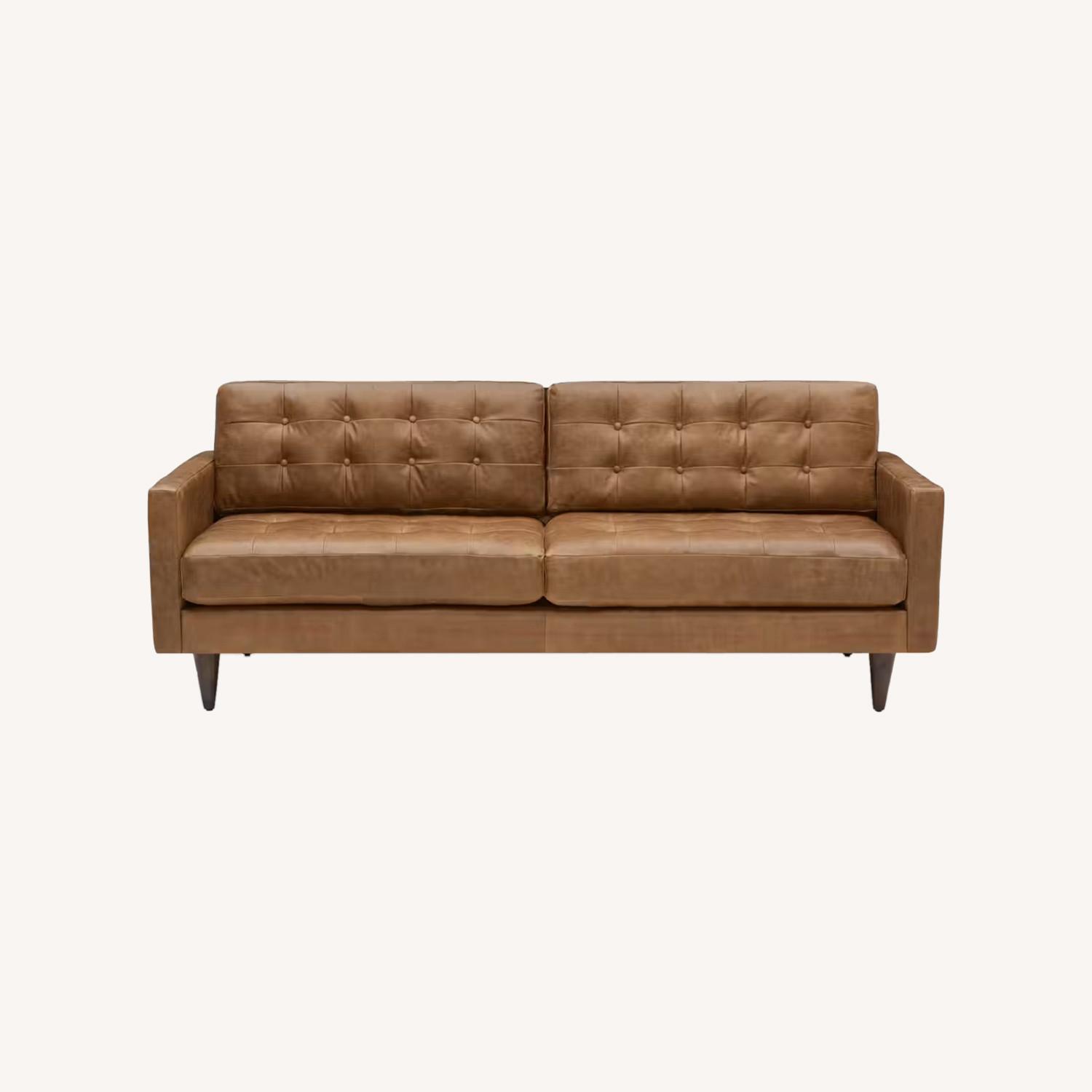 Joybird Eliot Leather Sofa - image-0