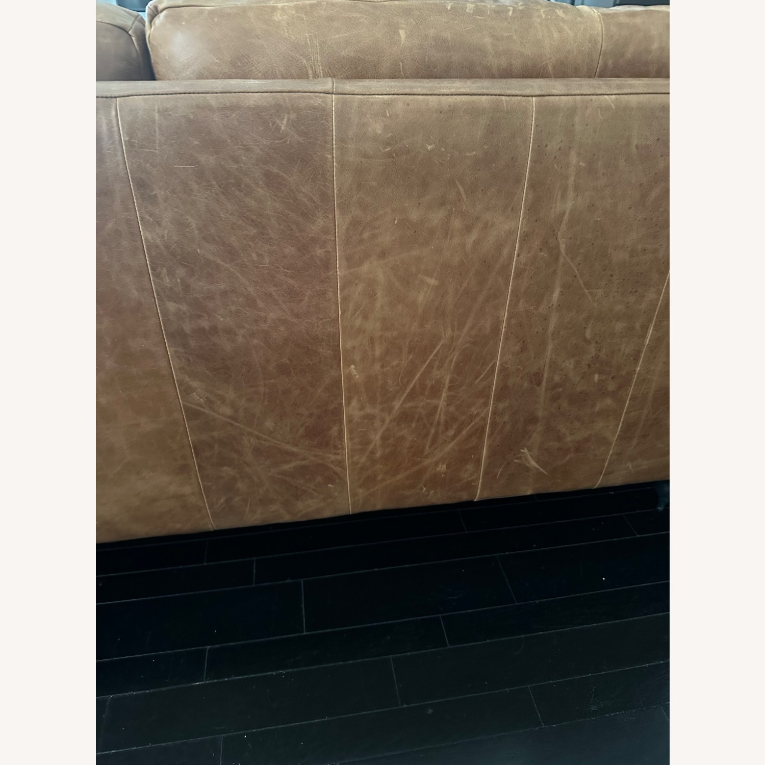 Joybird Eliot Leather Sofa - image-4