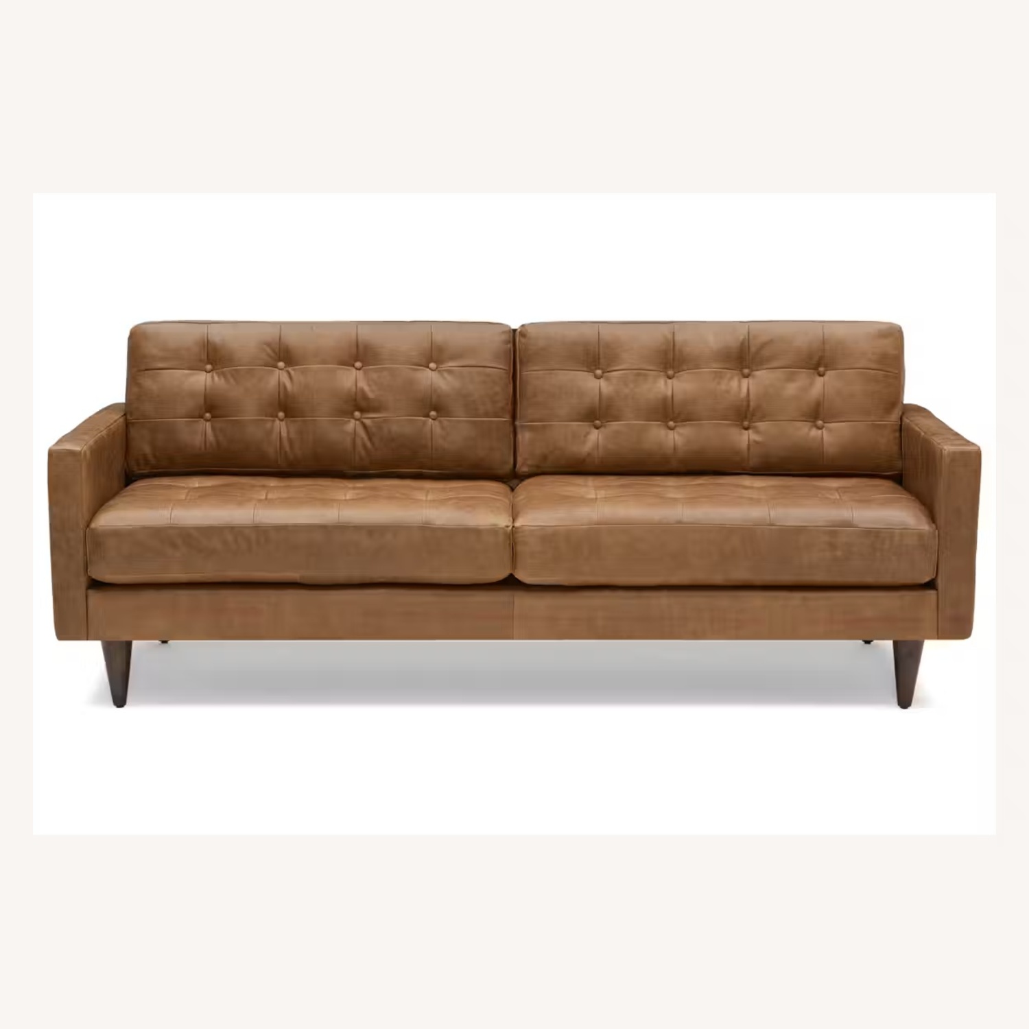 Joybird Eliot Leather Sofa - image-7