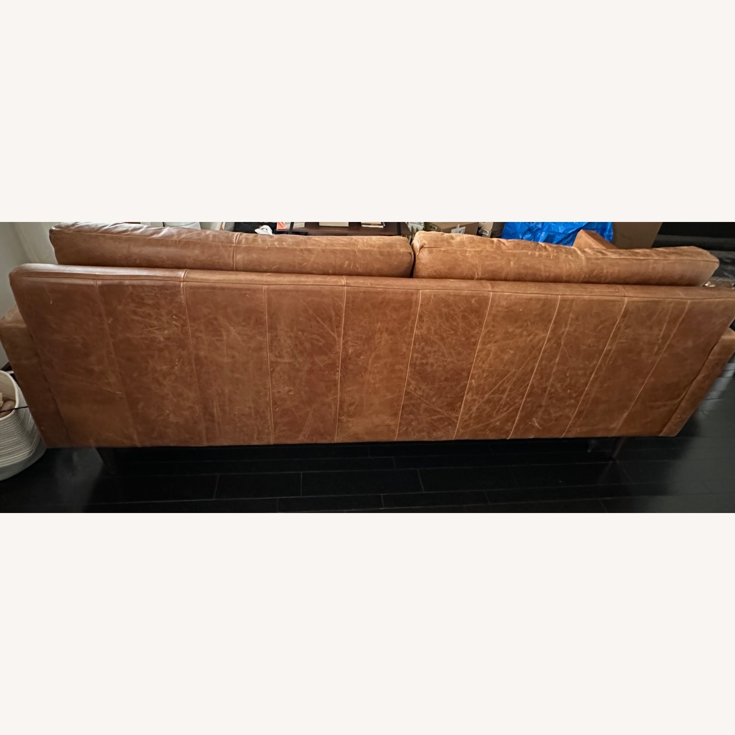 Joybird Eliot Leather Sofa - image-3